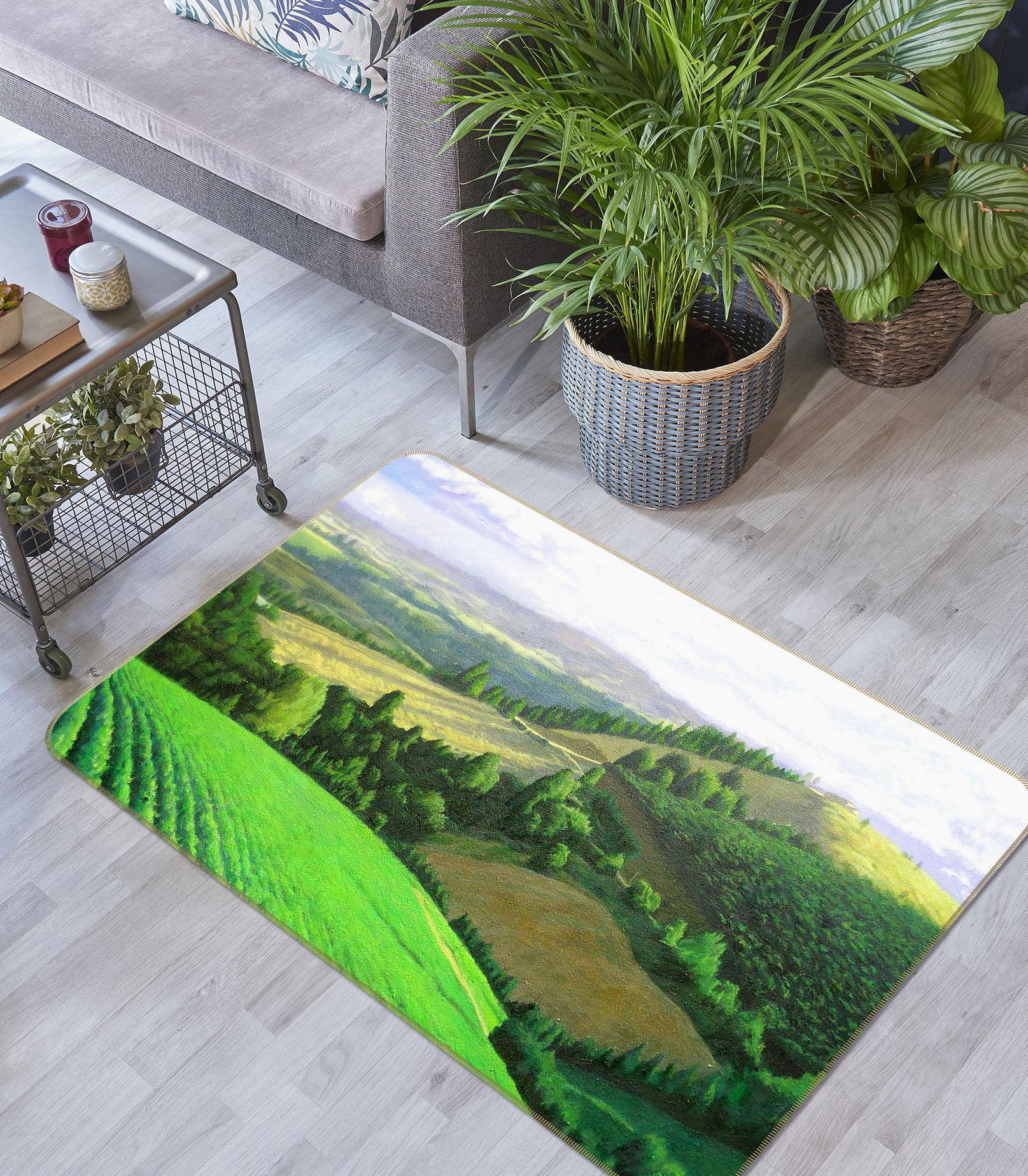 3D Green 33128 Non Slip Rug Mat