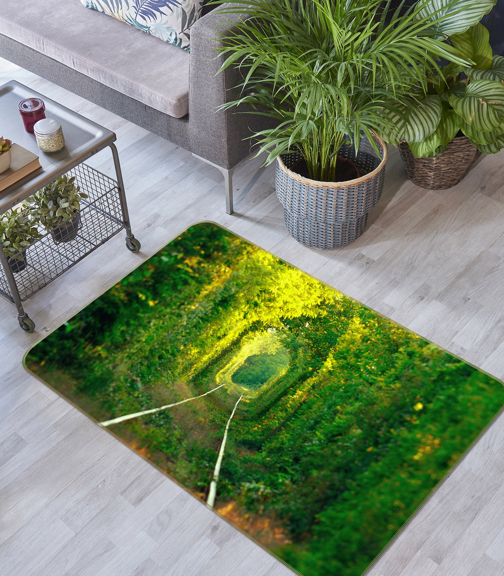 3D Tree Hole 34200 Non Slip Rug Mat