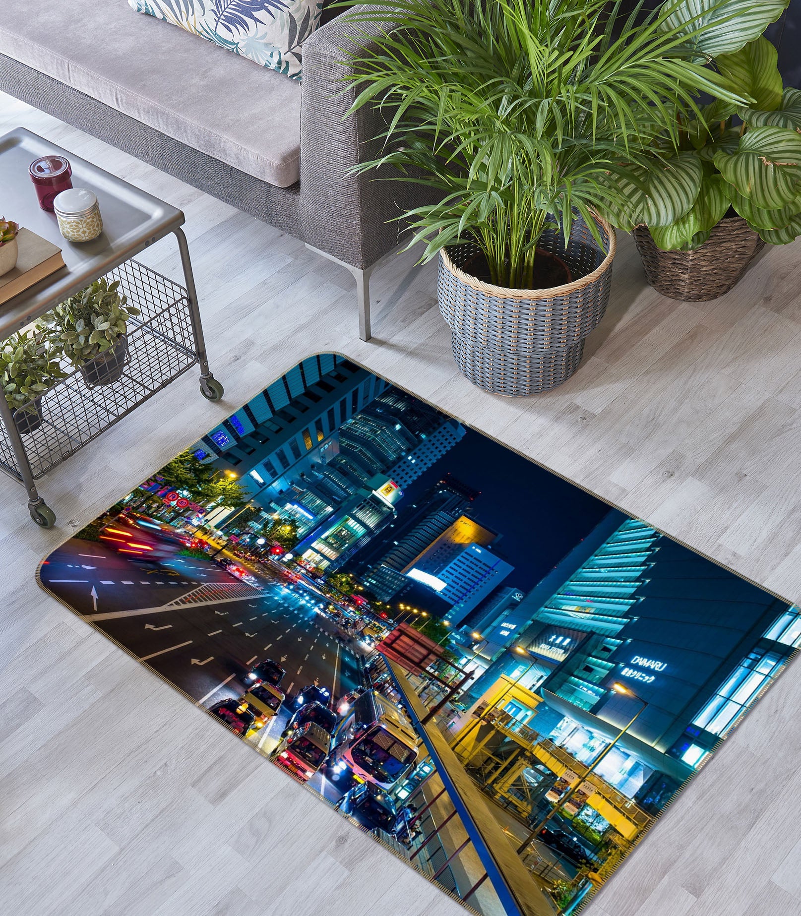 3D City Street Vehicles 42053 Vehicle Non Slip Rug Mat