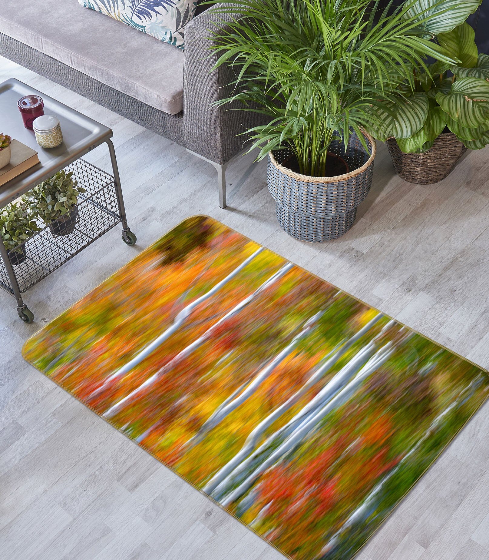 3D Autumn Forest 1159 Marco Carmassi Rug Non Slip Rug Mat Mat AJ Creativity Home 