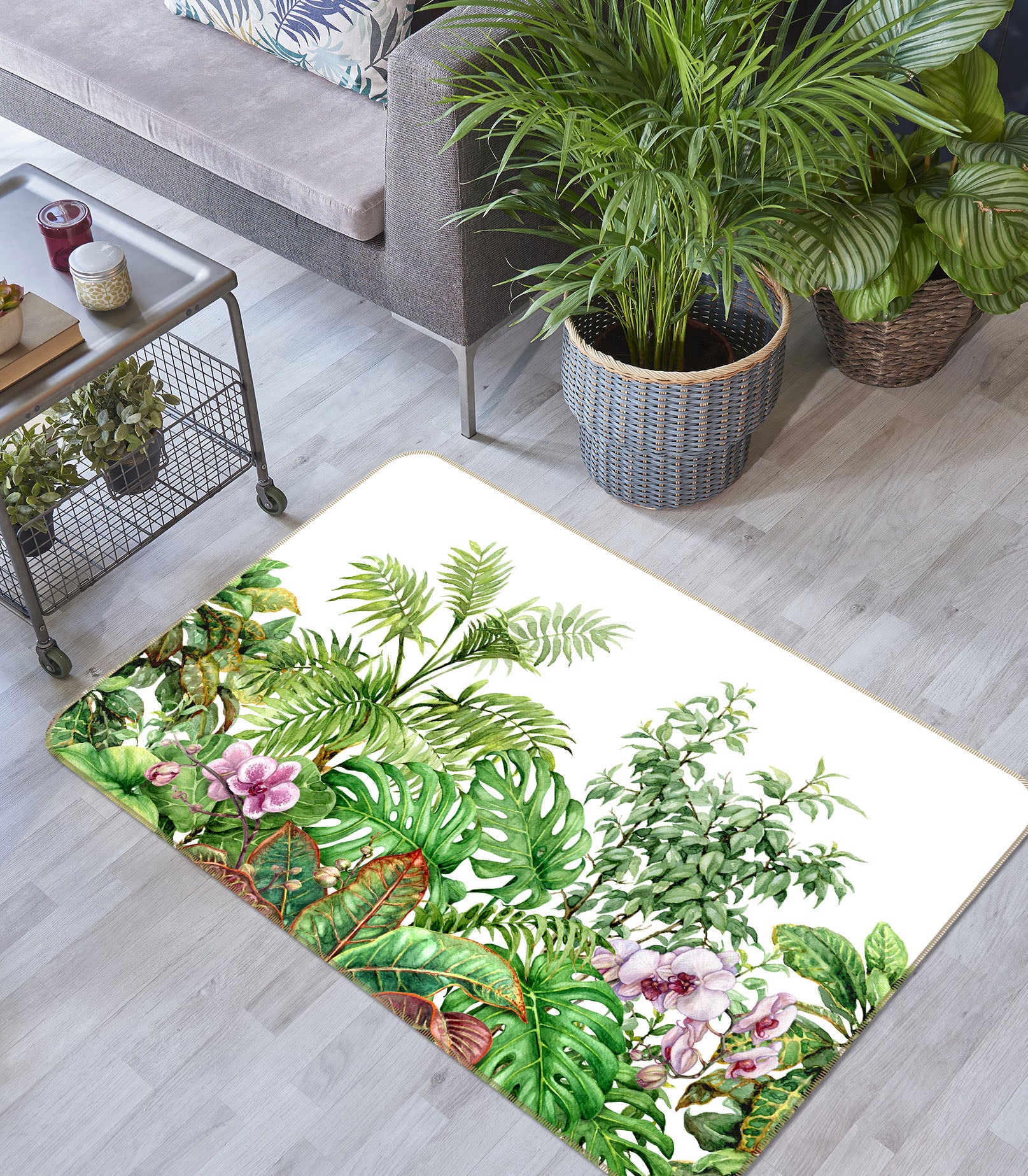 3D Jungle 36080 Non Slip Rug Mat