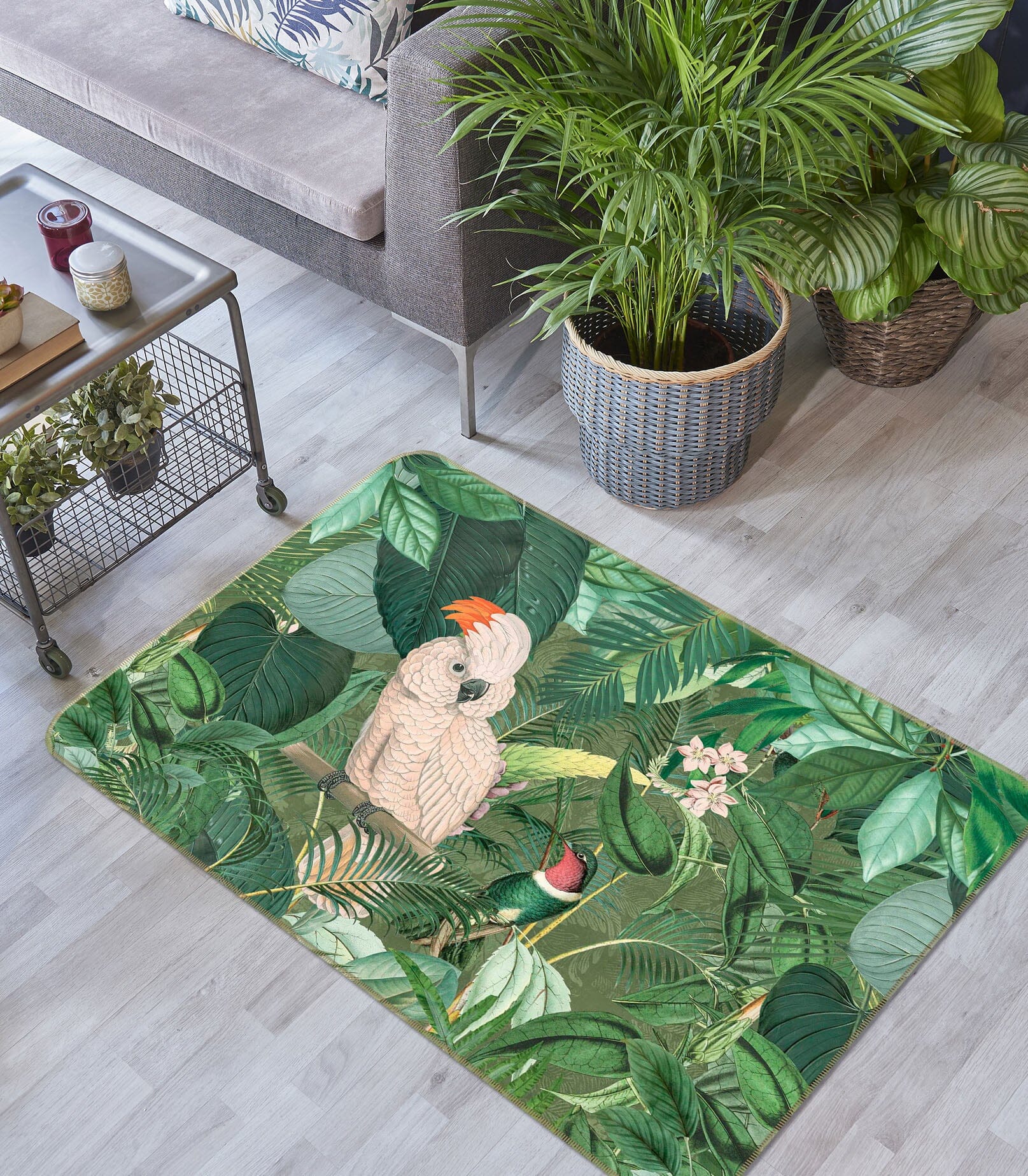 3D Jungle Friends 1026 Andrea haase Rug Non Slip Rug Mat Mat AJ Creativity Home 