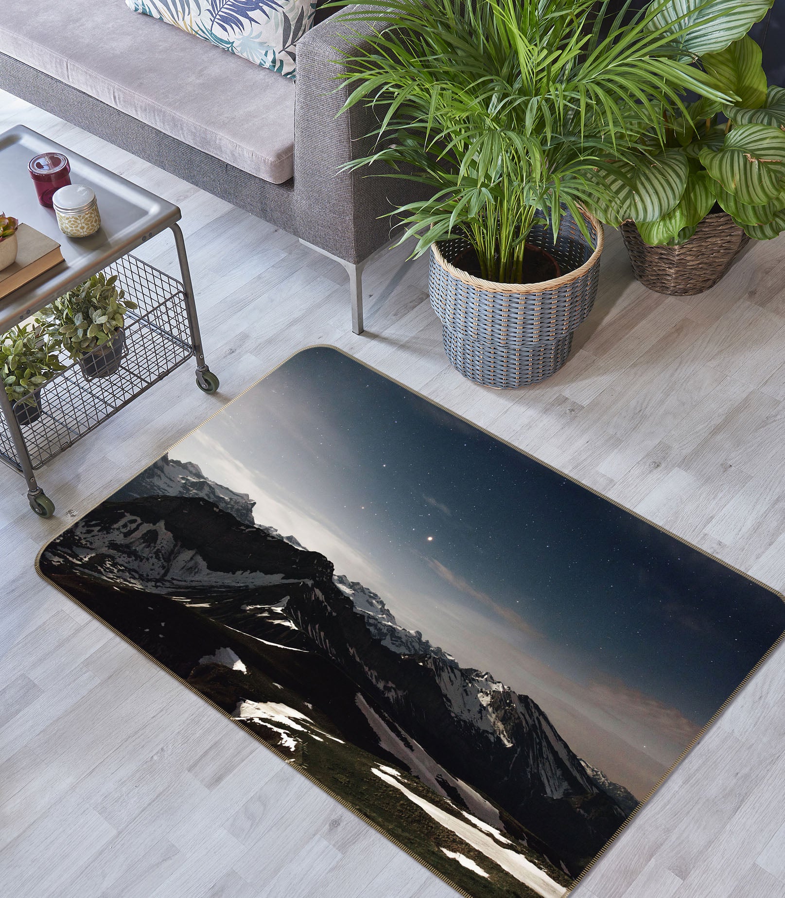 3D Mountain 35192 Non Slip Rug Mat