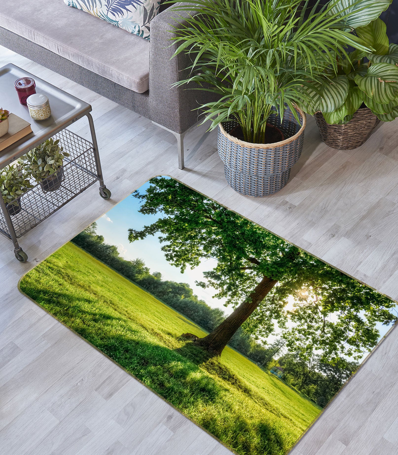 3D Tree 31001 Non Slip Rug Mat
