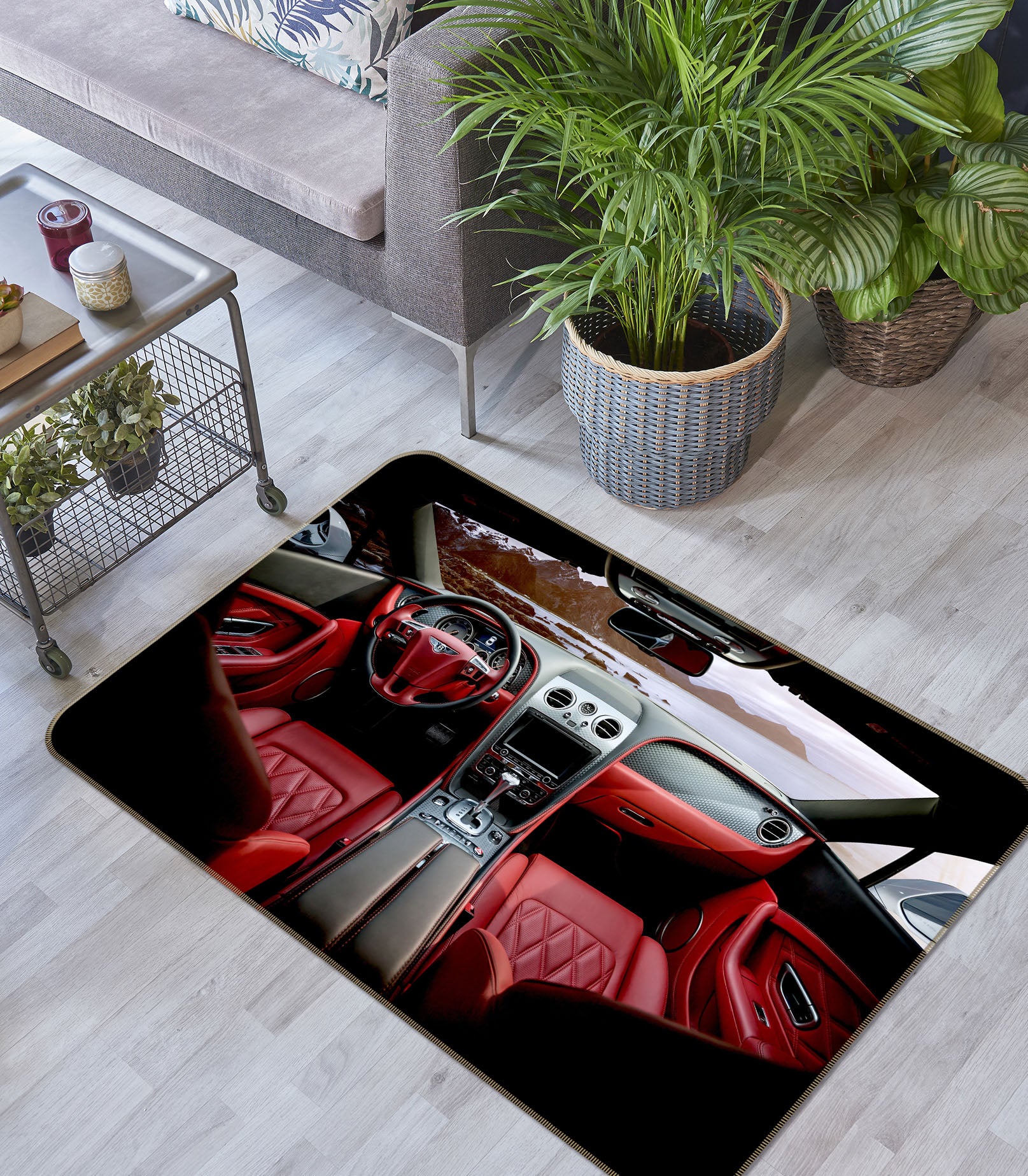 3D Automotive Interior 68062 Vehicle Non Slip Rug Mat