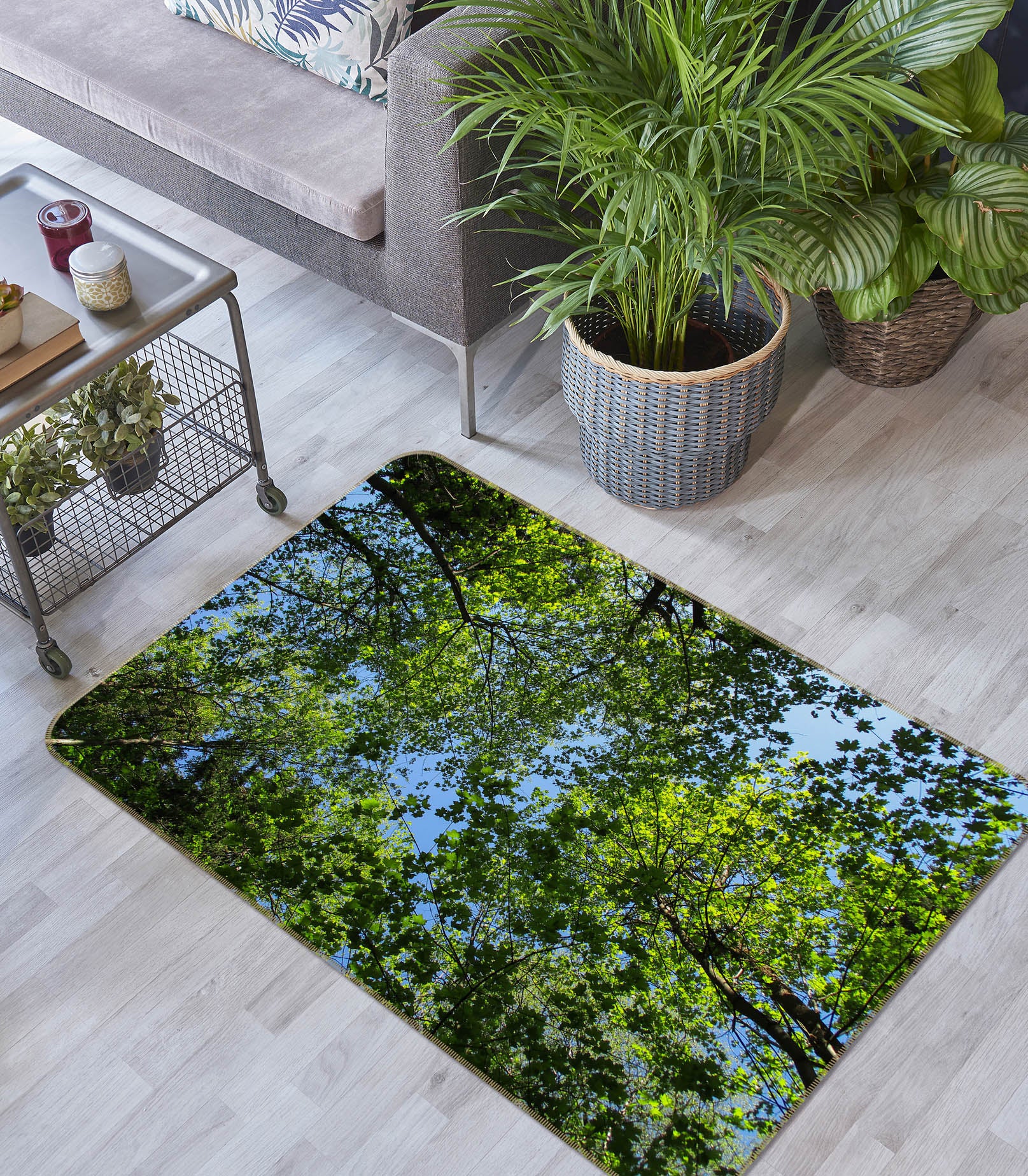 3D Forest 34163 Non Slip Rug Mat