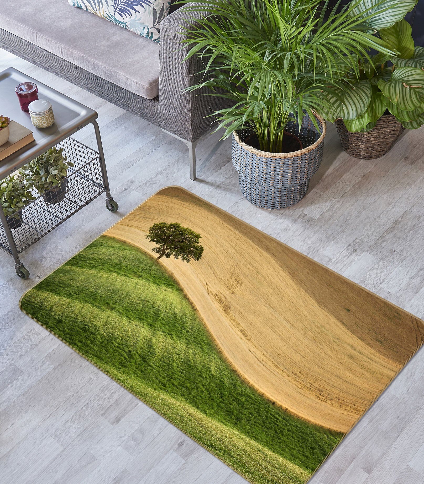 3D Meadow Tree 1152 Marco Carmassi Rug Non Slip Rug Mat Mat AJ Creativity Home 