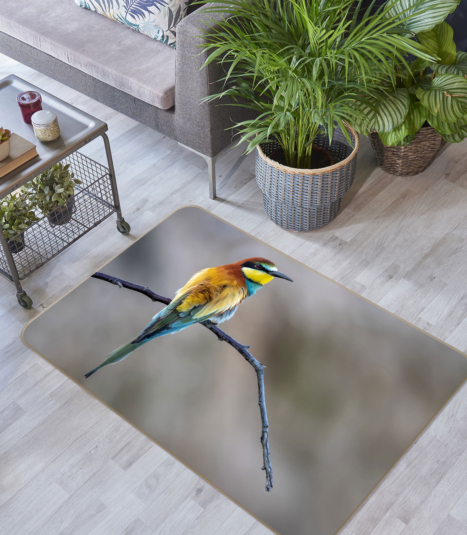 3D Bird 30062 Non Slip Rug Mat