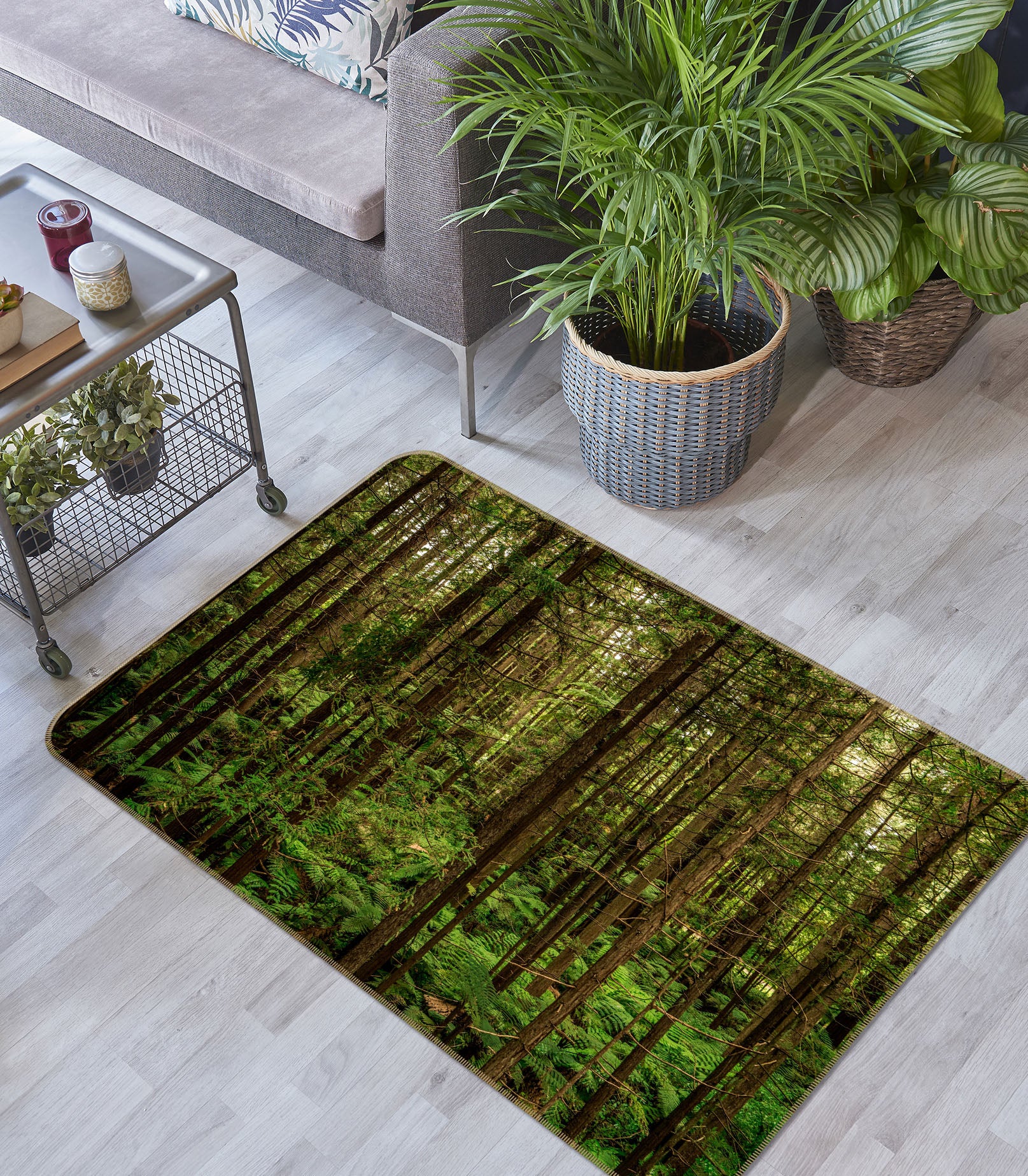 3D Forest 29182 Non Slip Rug Mat