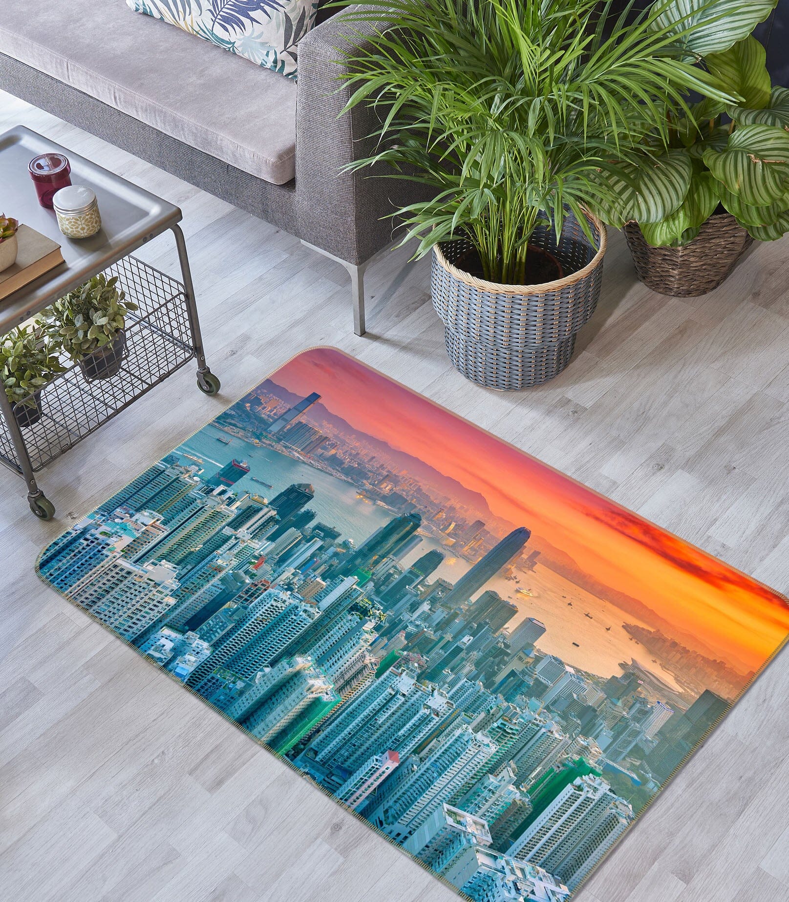 3D Tall Building 1102 Marco Carmassi Rug Non Slip Rug Mat Mat AJ Creativity Home 