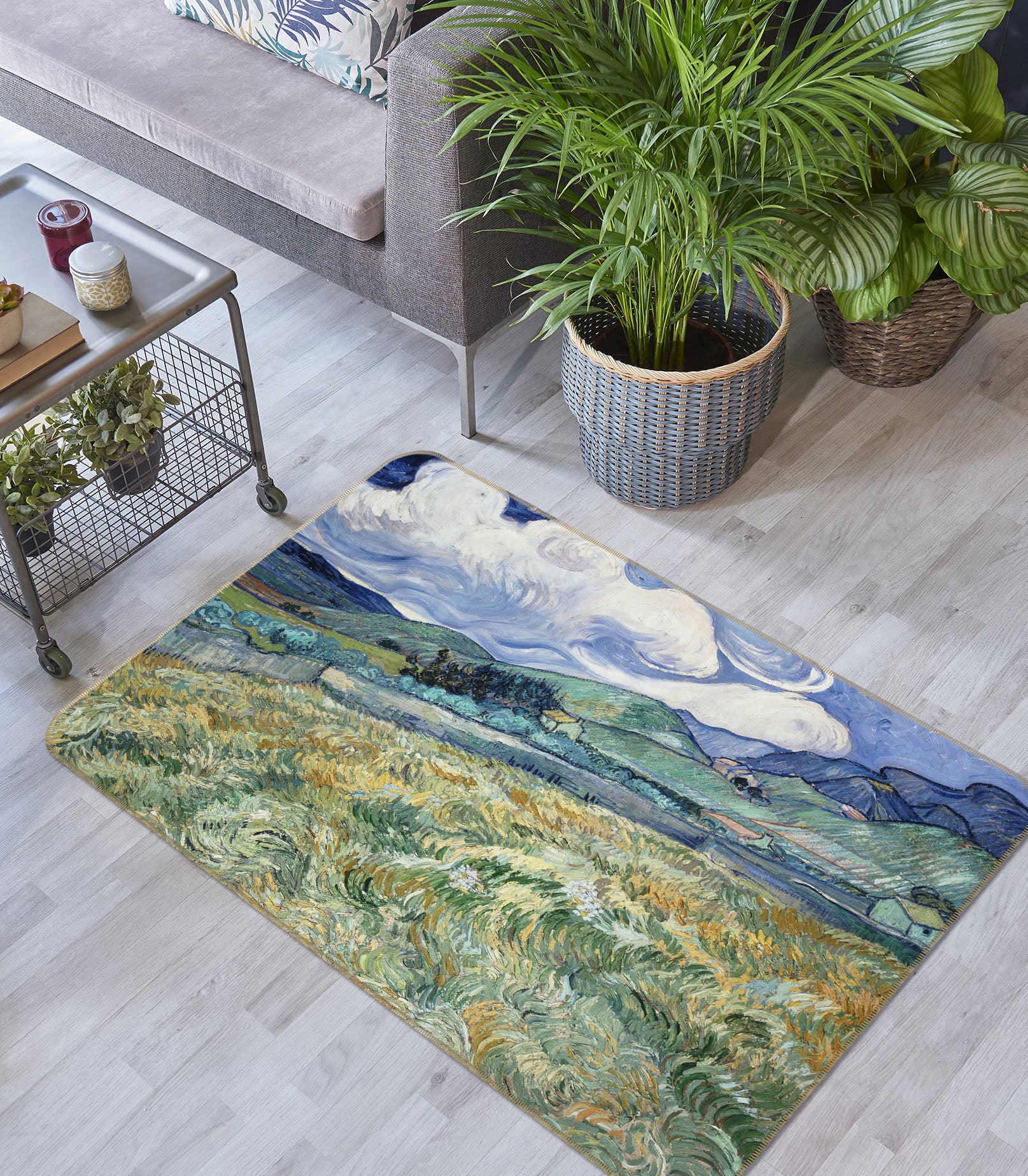 3D Grass Houses 33111 Non Slip Rug Mat