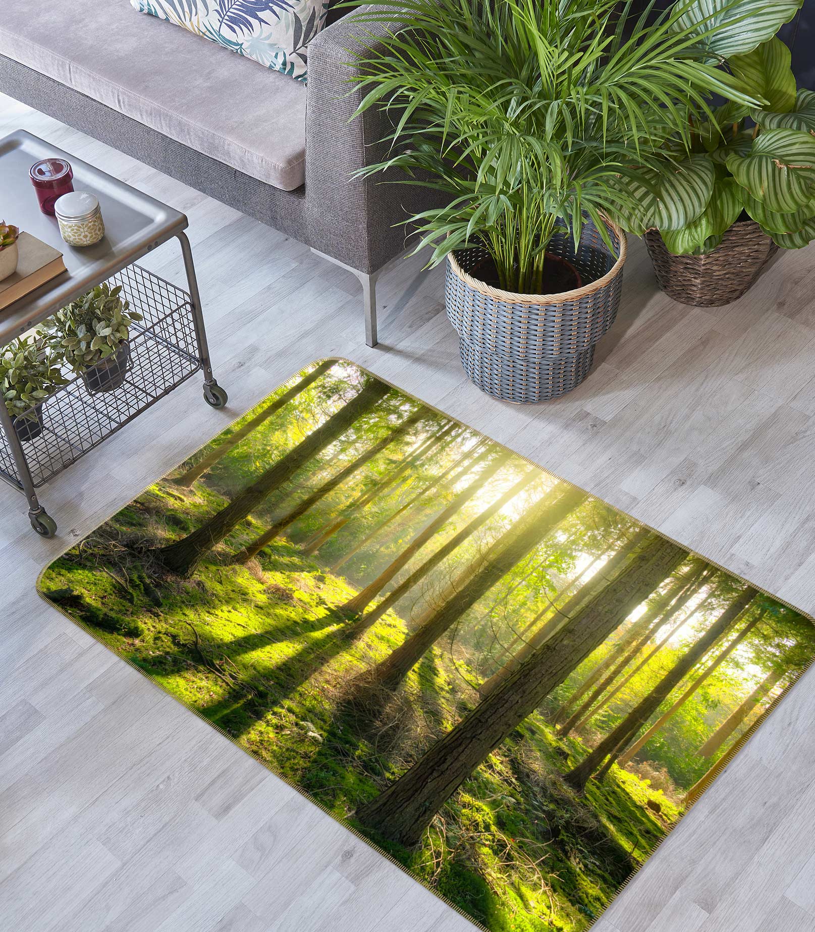 3D Woods Sunshine 77002 Non Slip Rug Mat