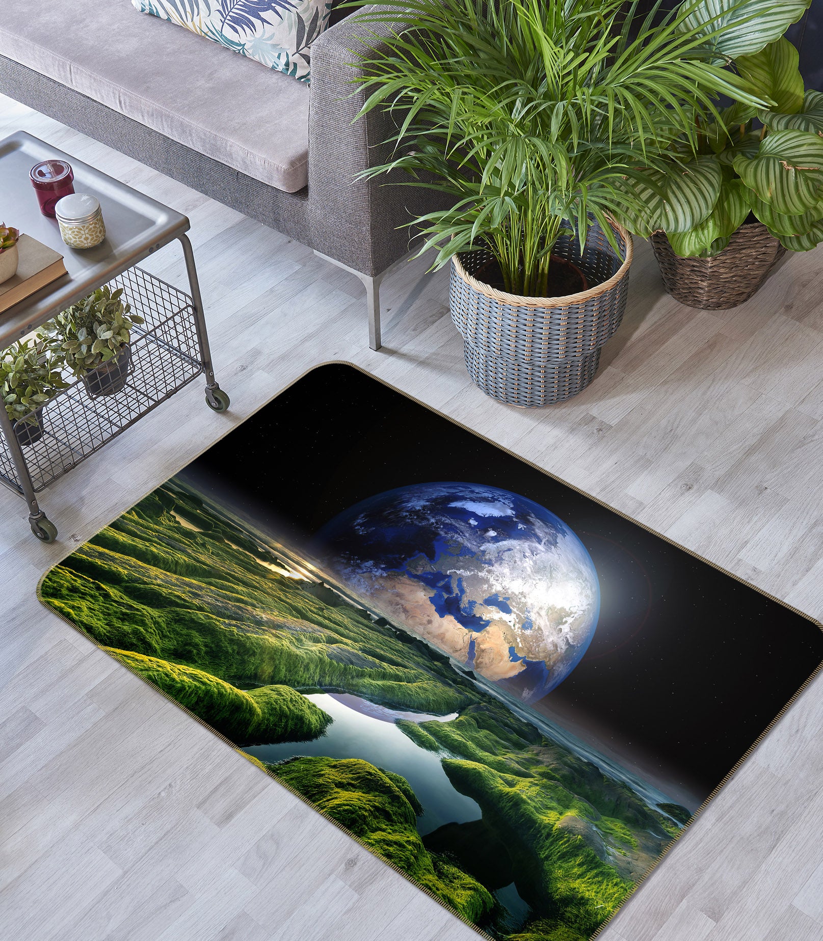 3D Earth 36194 Non Slip Rug Mat
