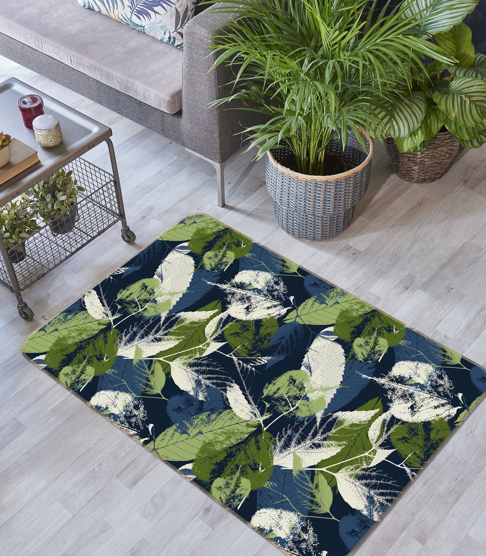 3D Leaves 34230 Non Slip Rug Mat