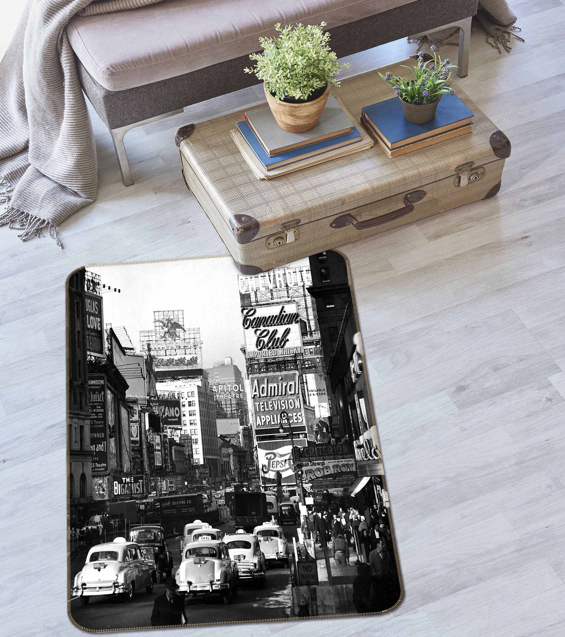 3D Street 32163 Non Slip Rug Mat