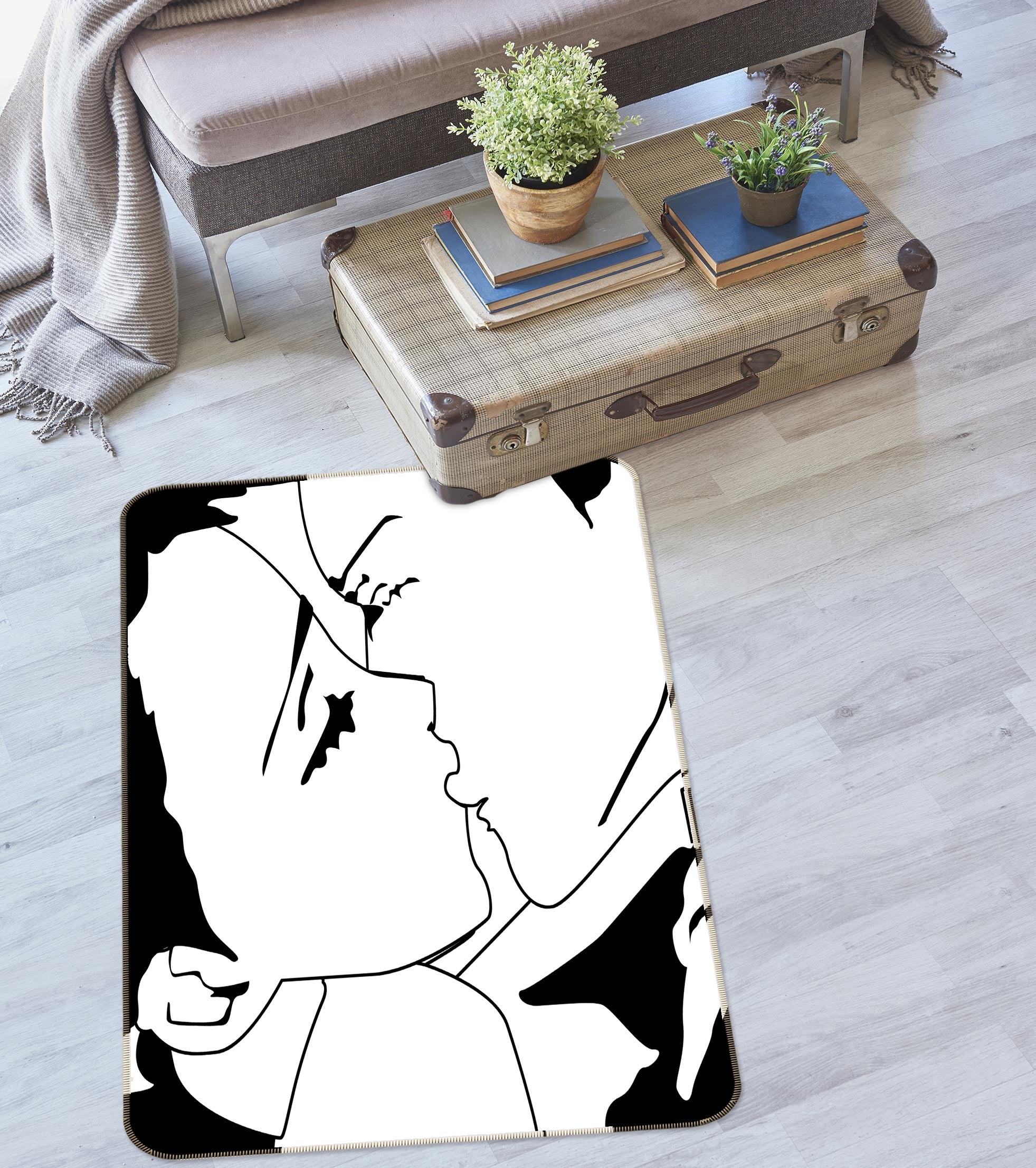 3D Kiss 76177 Non Slip Rug Mat
