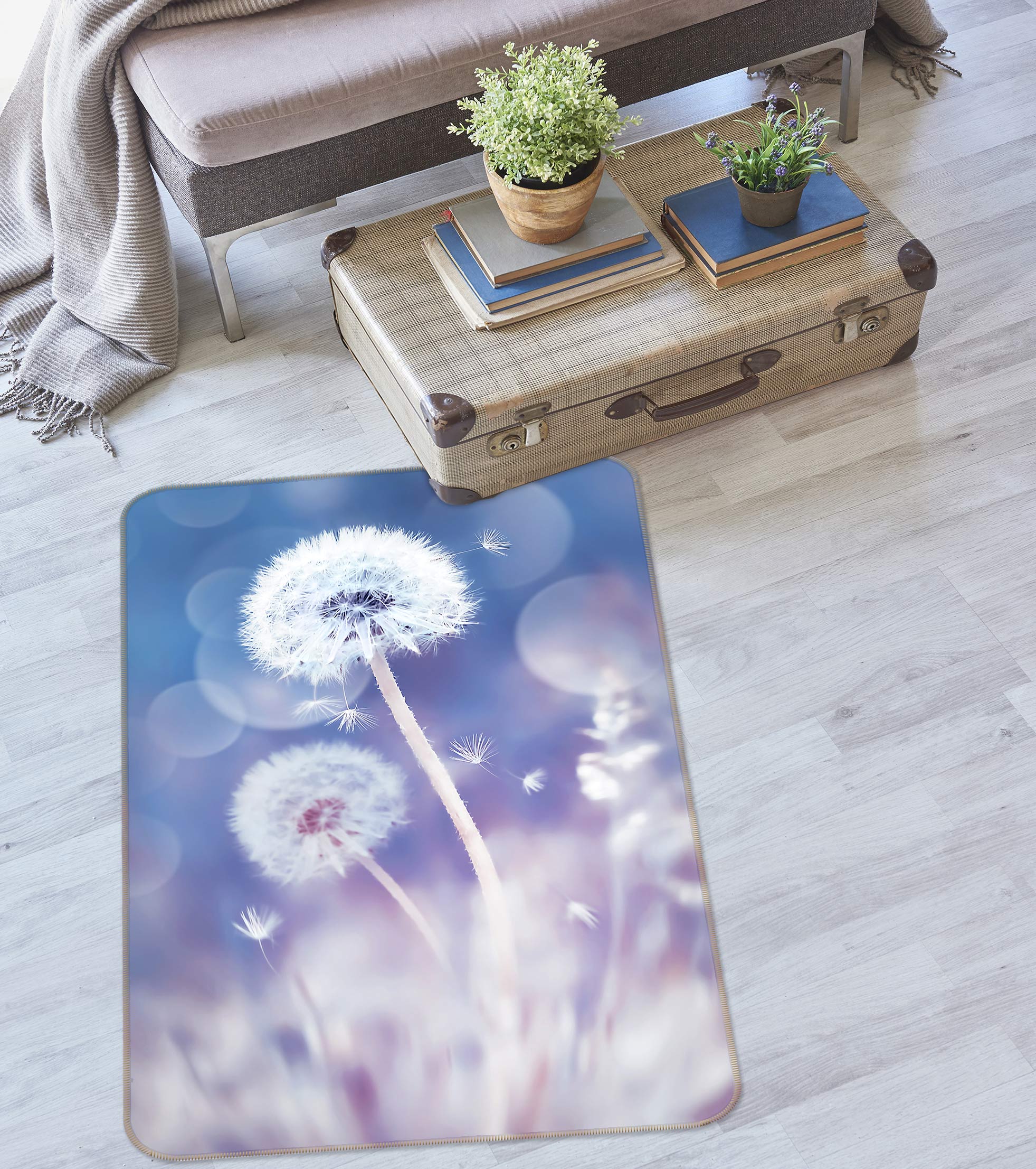 3D Dandelion 33104 Non Slip Rug Mat