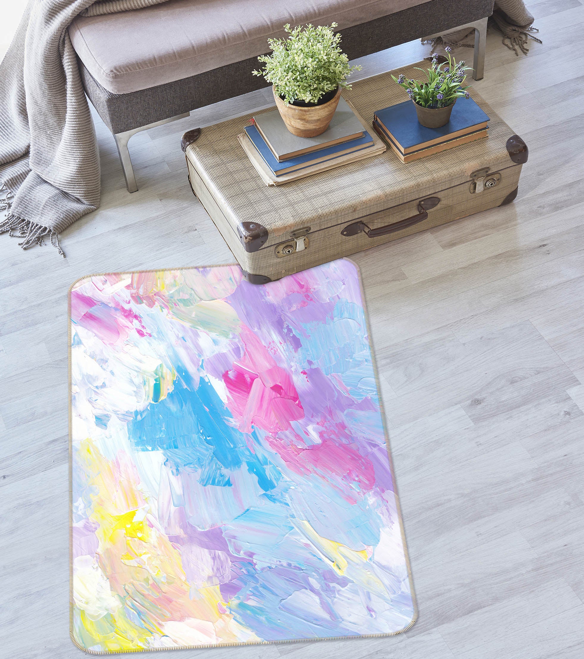 3D Colorful 30220 Non Slip Rug Mat