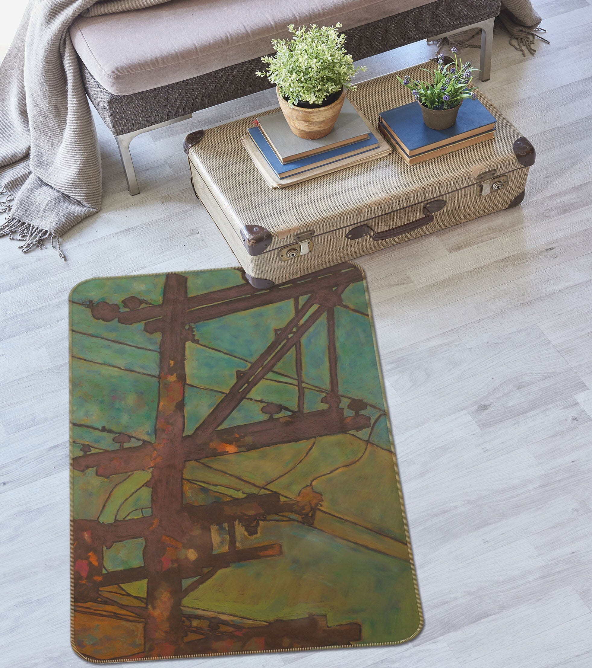 3D Quiet Night 3013 Allan P. Friedlander Rug Non Slip Rug Mat Mat AJ Creativity Home 