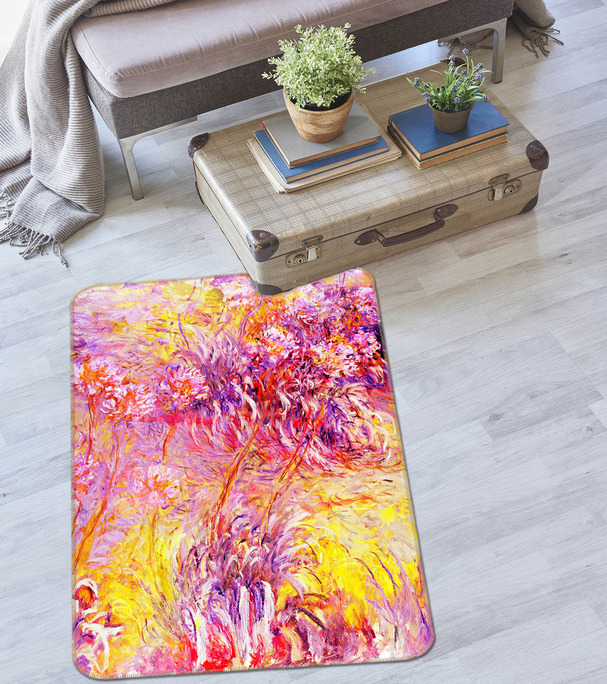 3D Pattern 33223 Non Slip Rug Mat