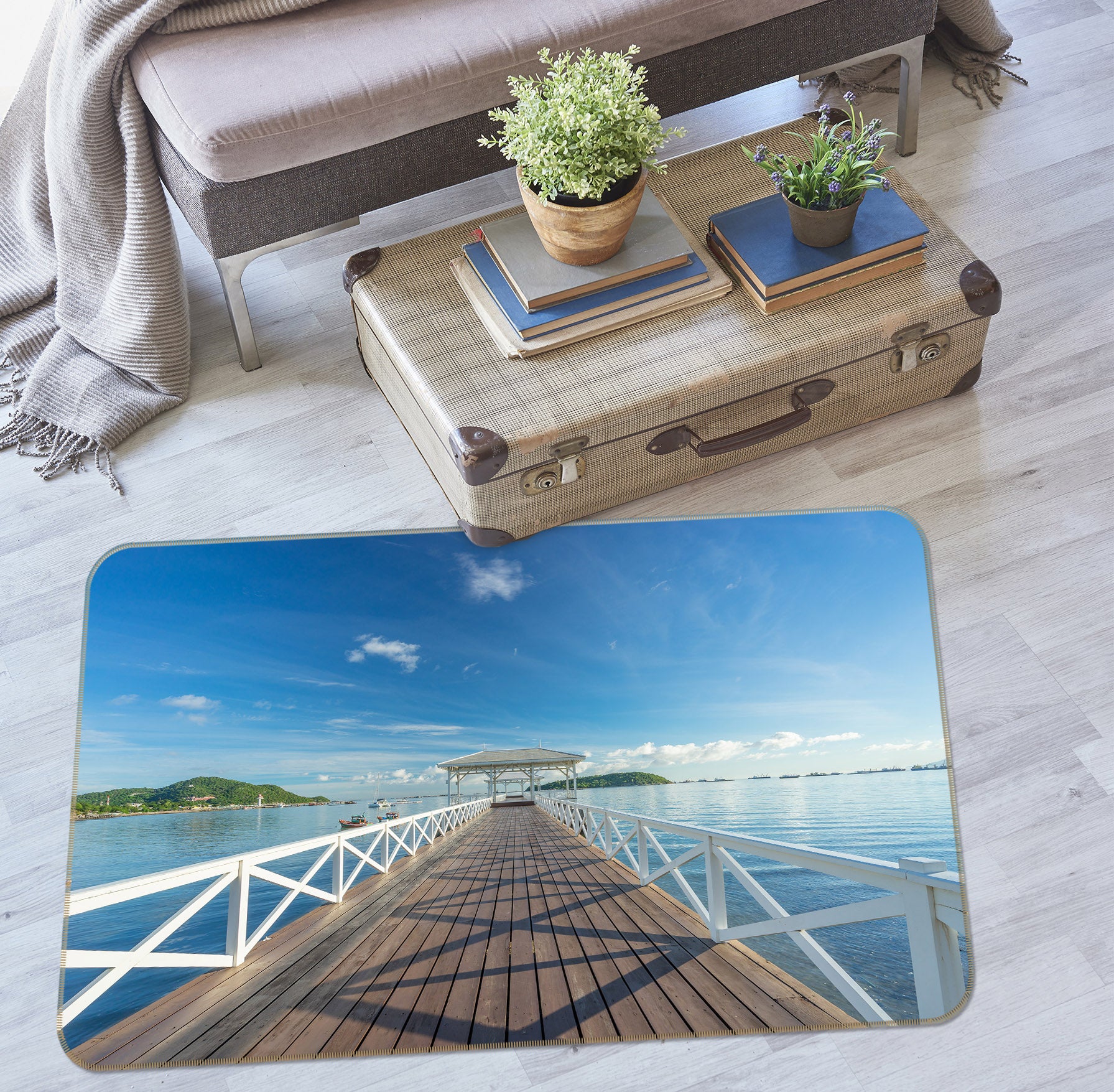 3D Corridor 35105 Non Slip Rug Mat
