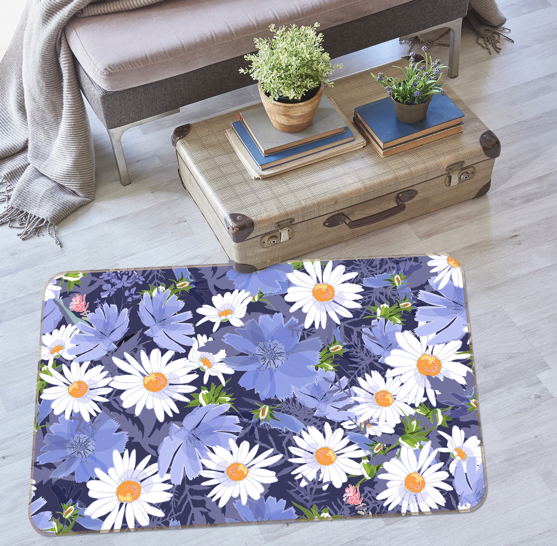 3D Daisy 30138 Non Slip Rug Mat