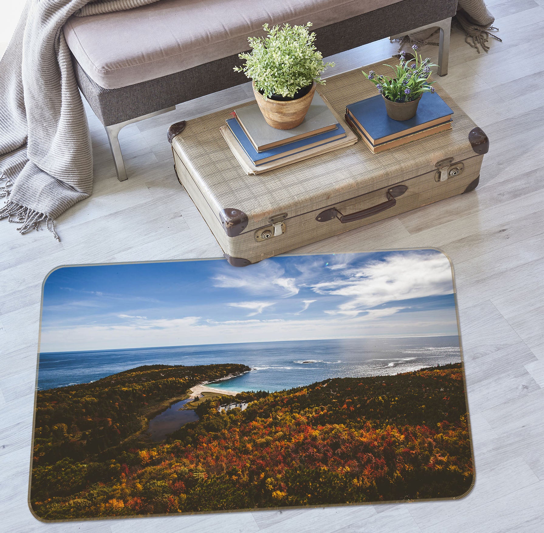 3D Mountain 35199 Non Slip Rug Mat
