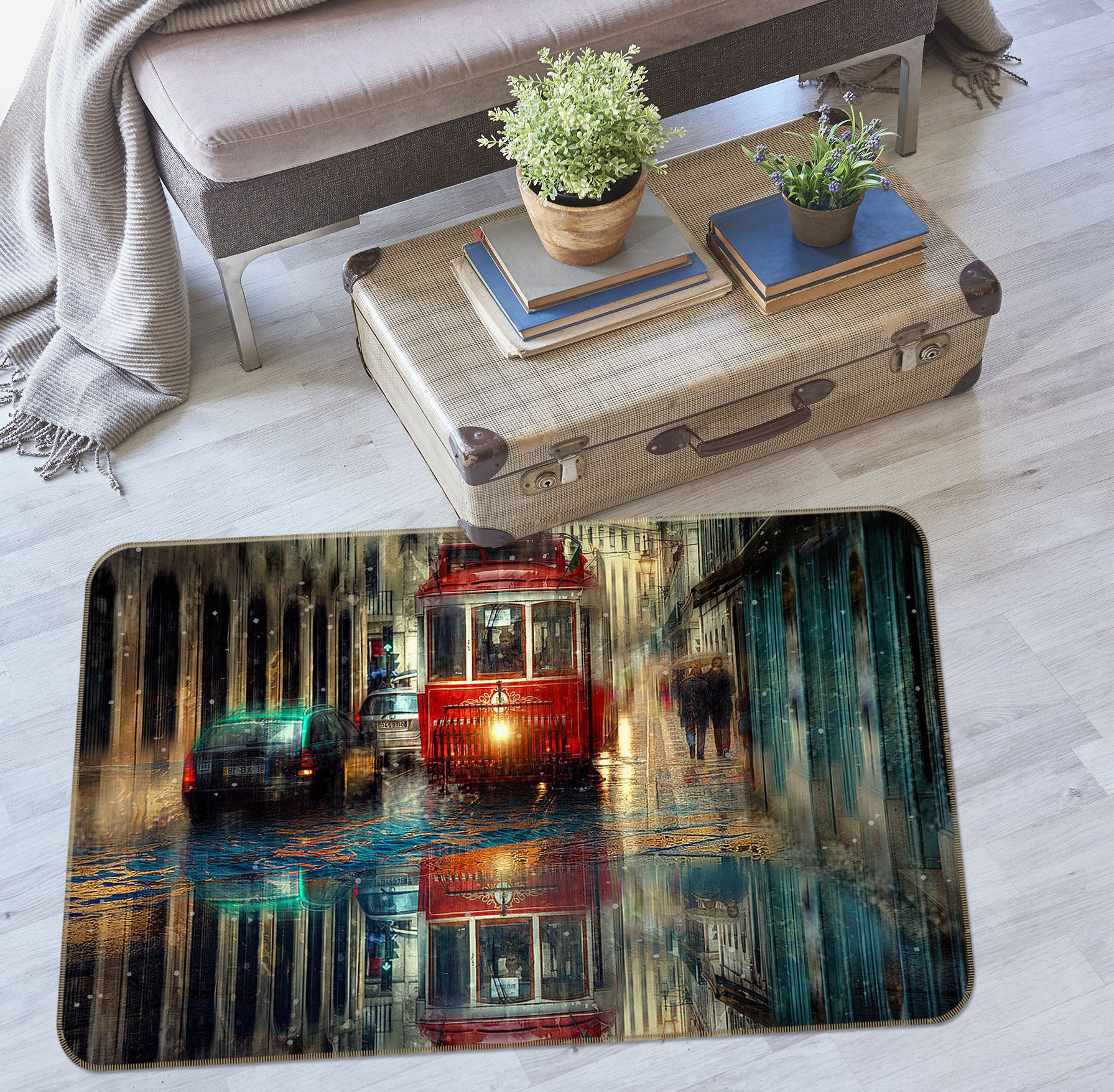 3D Car 35148 Non Slip Rug Mat