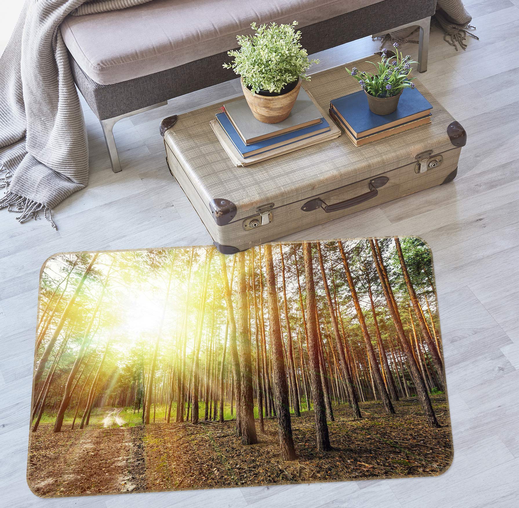 3D Forest 76223 Non Slip Rug Mat