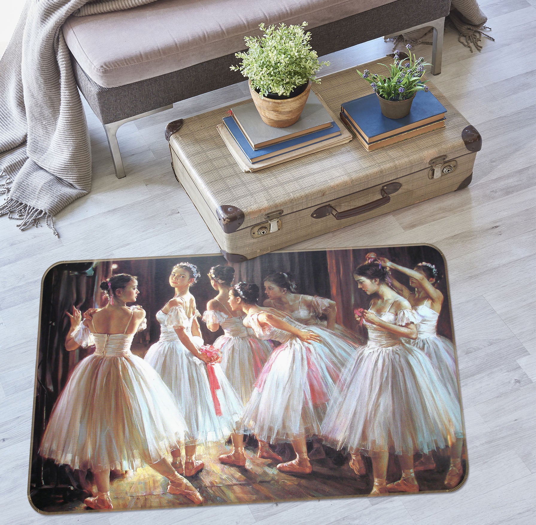 3D Group Dance 33146 Non Slip Rug Mat