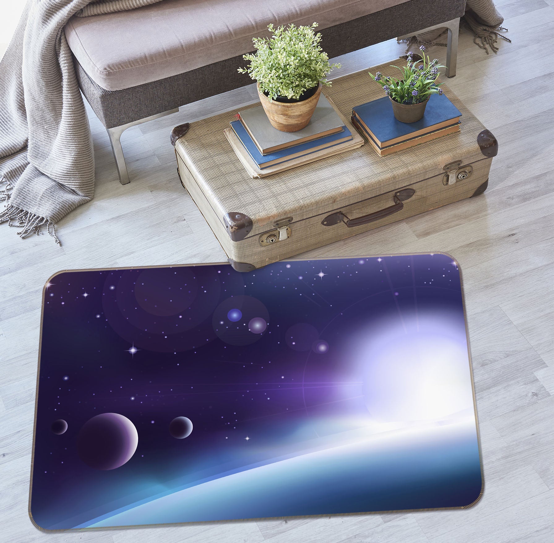 3D Planet 31154 Non Slip Rug Mat