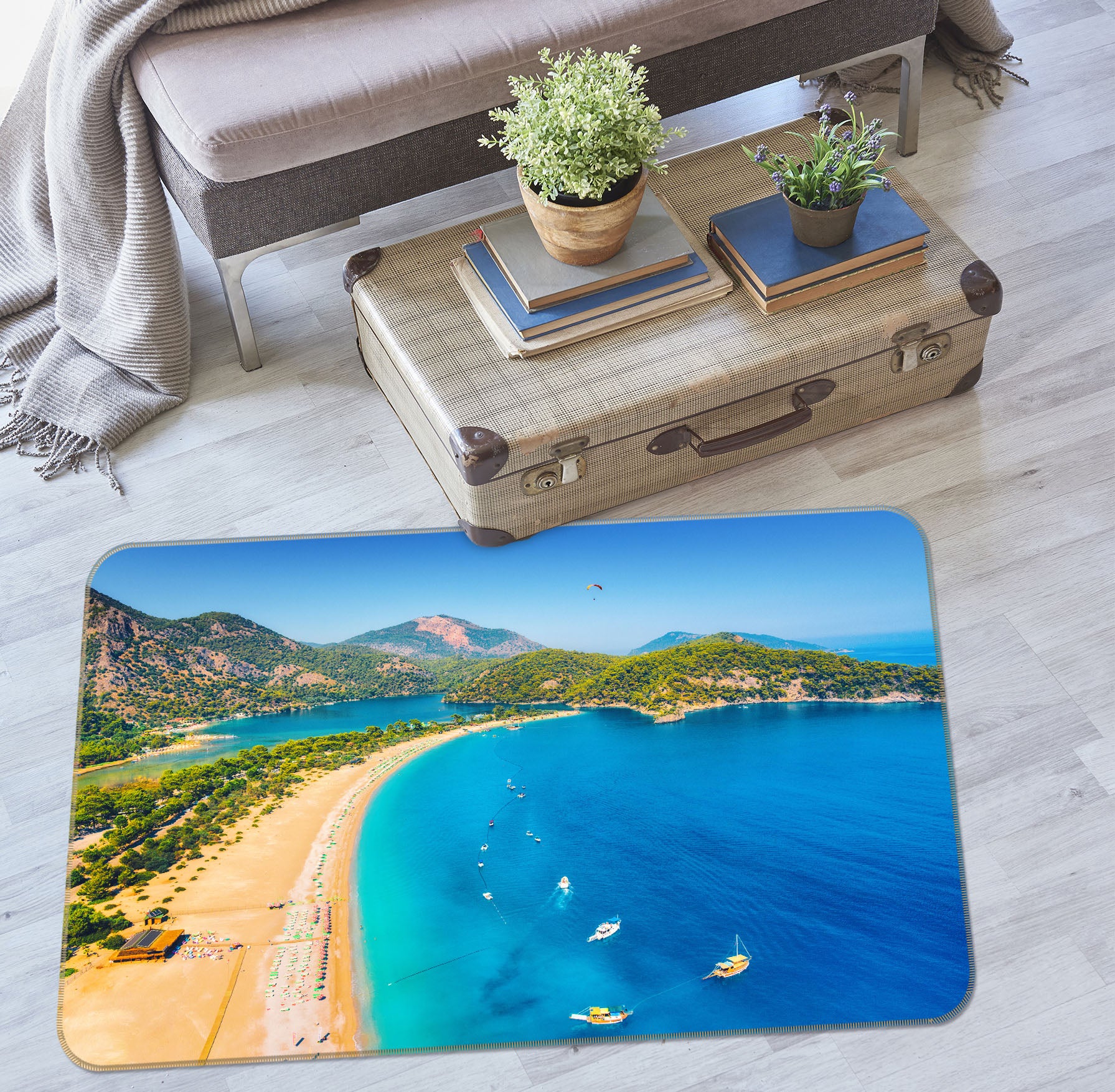 3D Seaside 29146 Non Slip Rug Mat