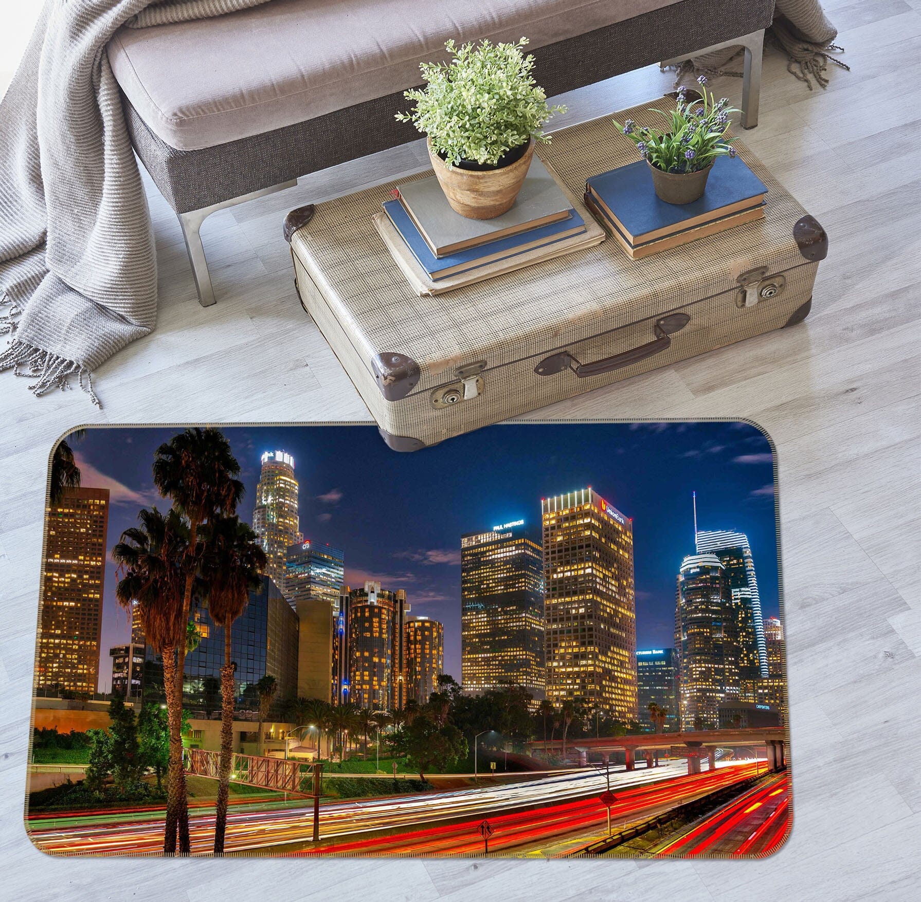 3D City Lights 1182 Marco Carmassi Rug Non Slip Rug Mat Mat AJ Creativity Home 