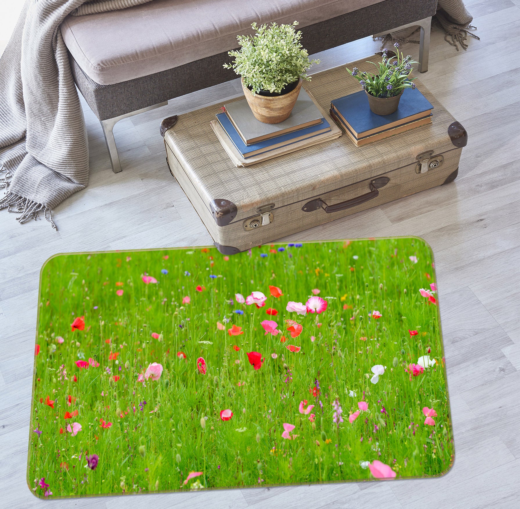 3D Meadow 83277 Assaf Frank Rug Non Slip Rug Mat