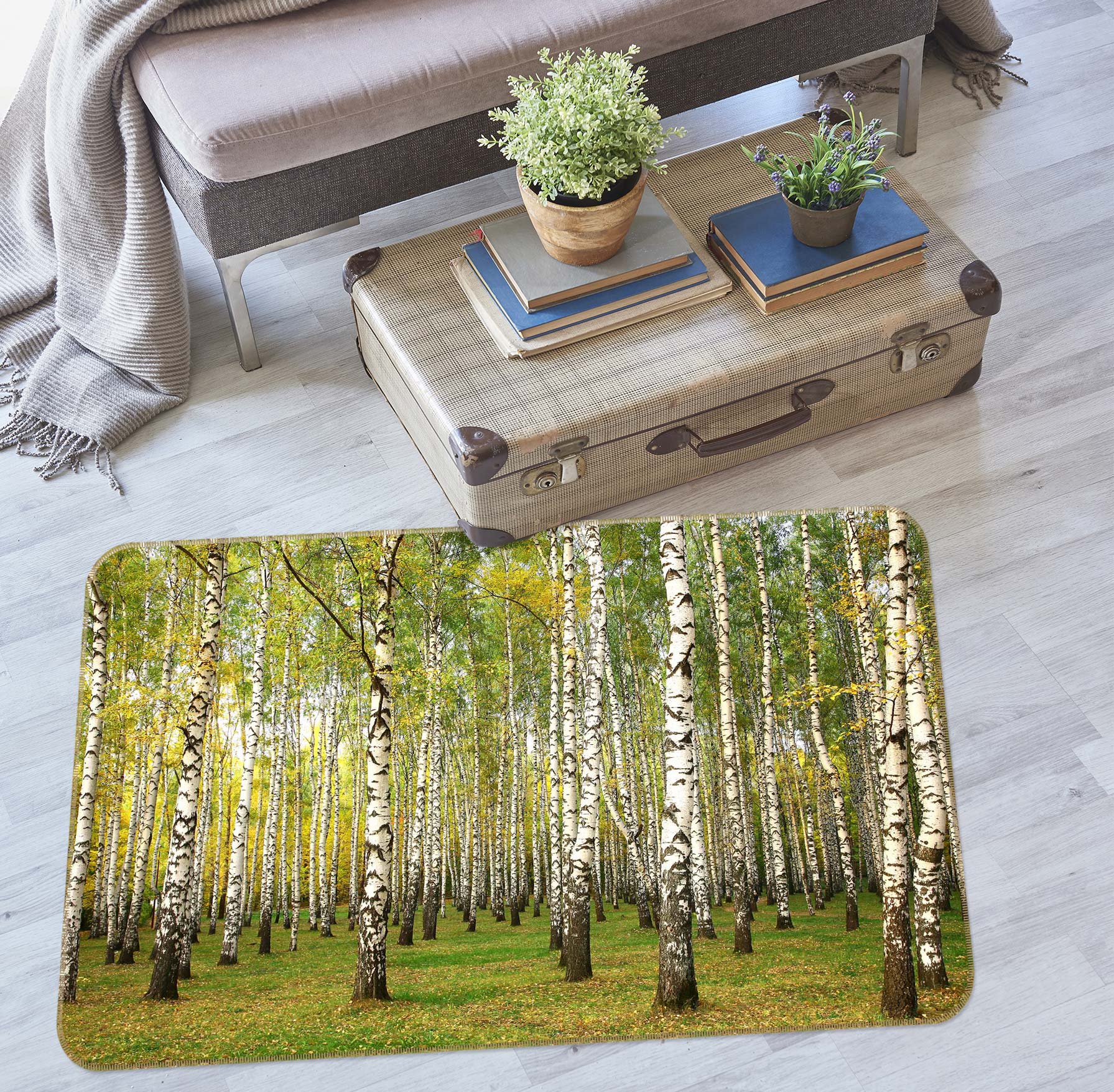 3D Forest 76295 Non Slip Rug Mat