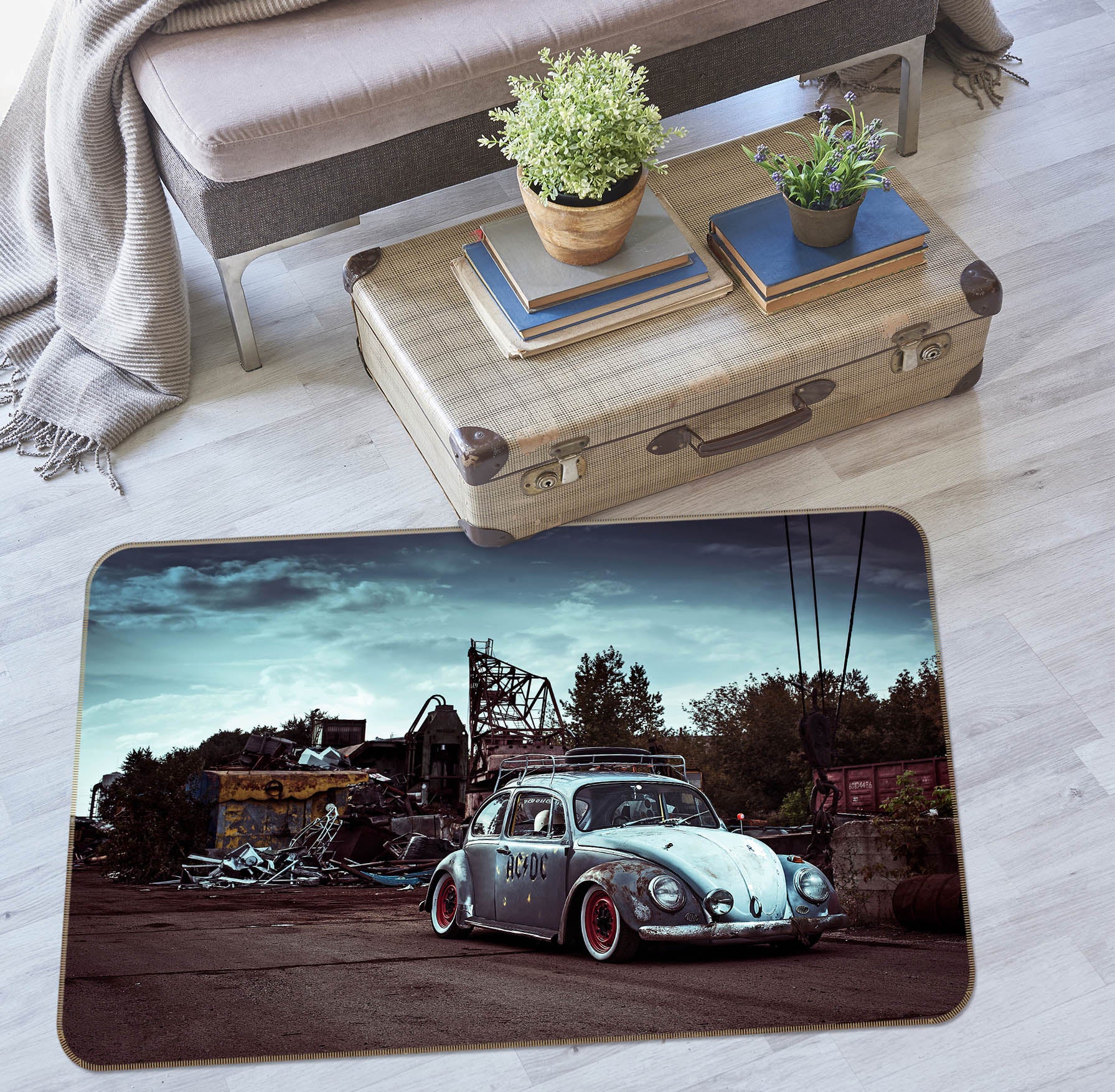 3D Car 68084 Vehicle Non Slip Rug Mat