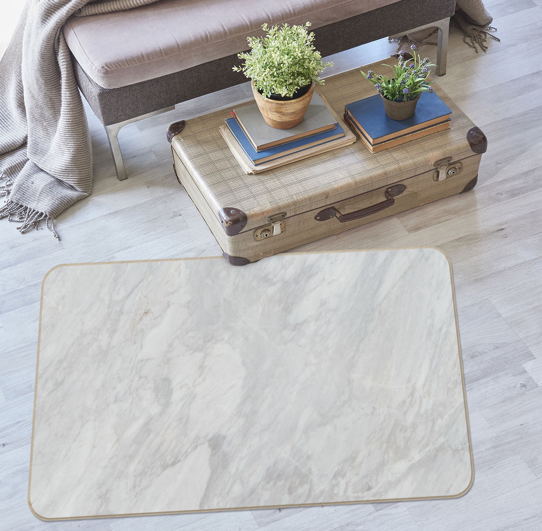 3D Marbling 31092 Non Slip Rug Mat