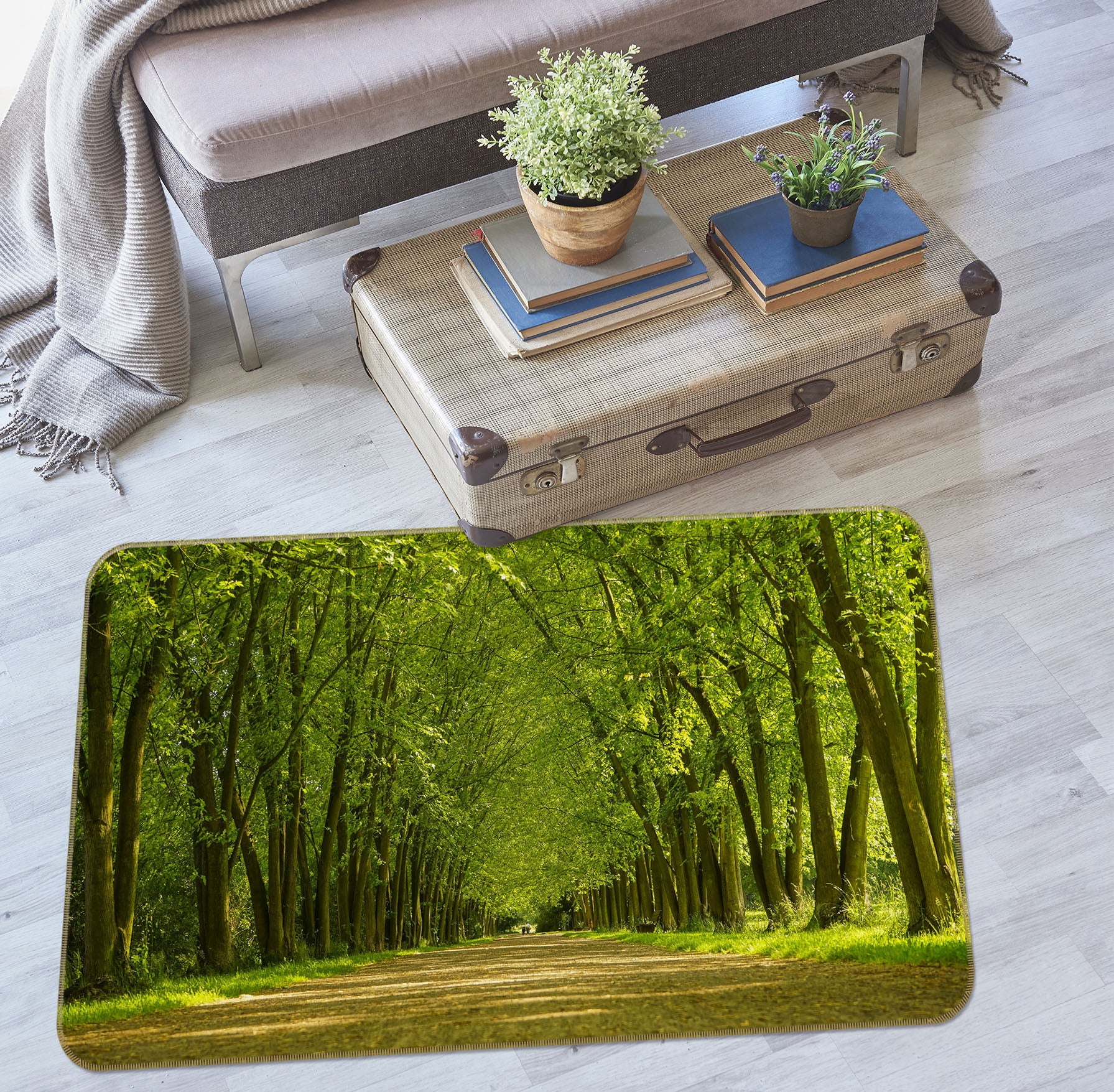 3D Forest 35149 Non Slip Rug Mat