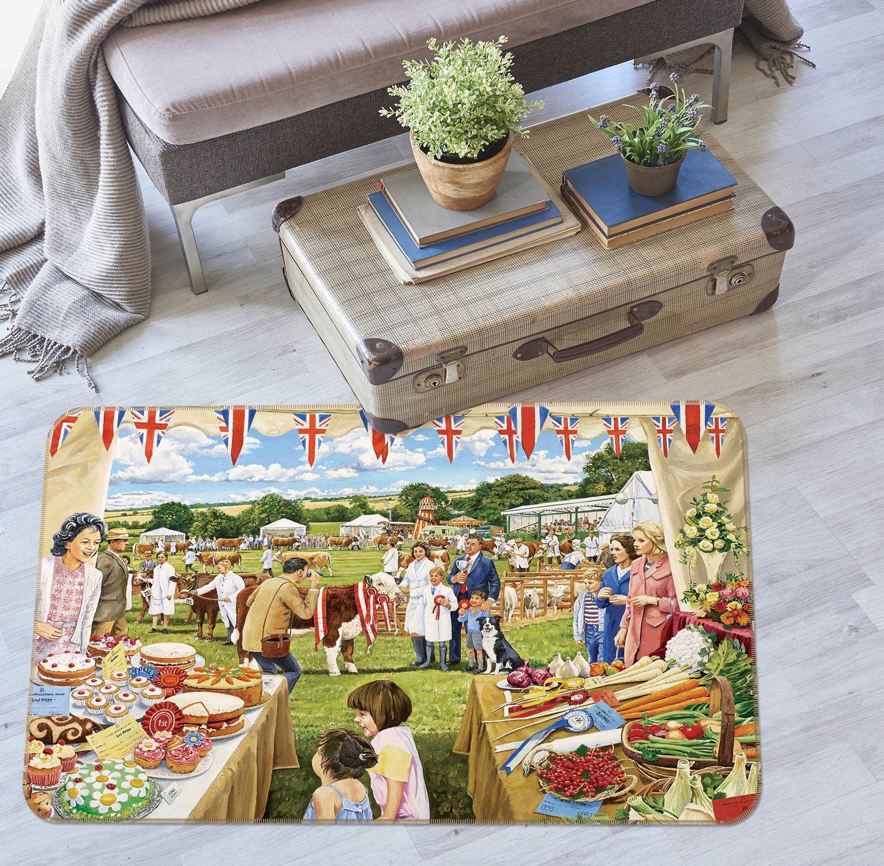 3D Best In Show 1058 Trevor Mitchell Rug Non Slip Rug Mat Mat AJ Creativity Home 