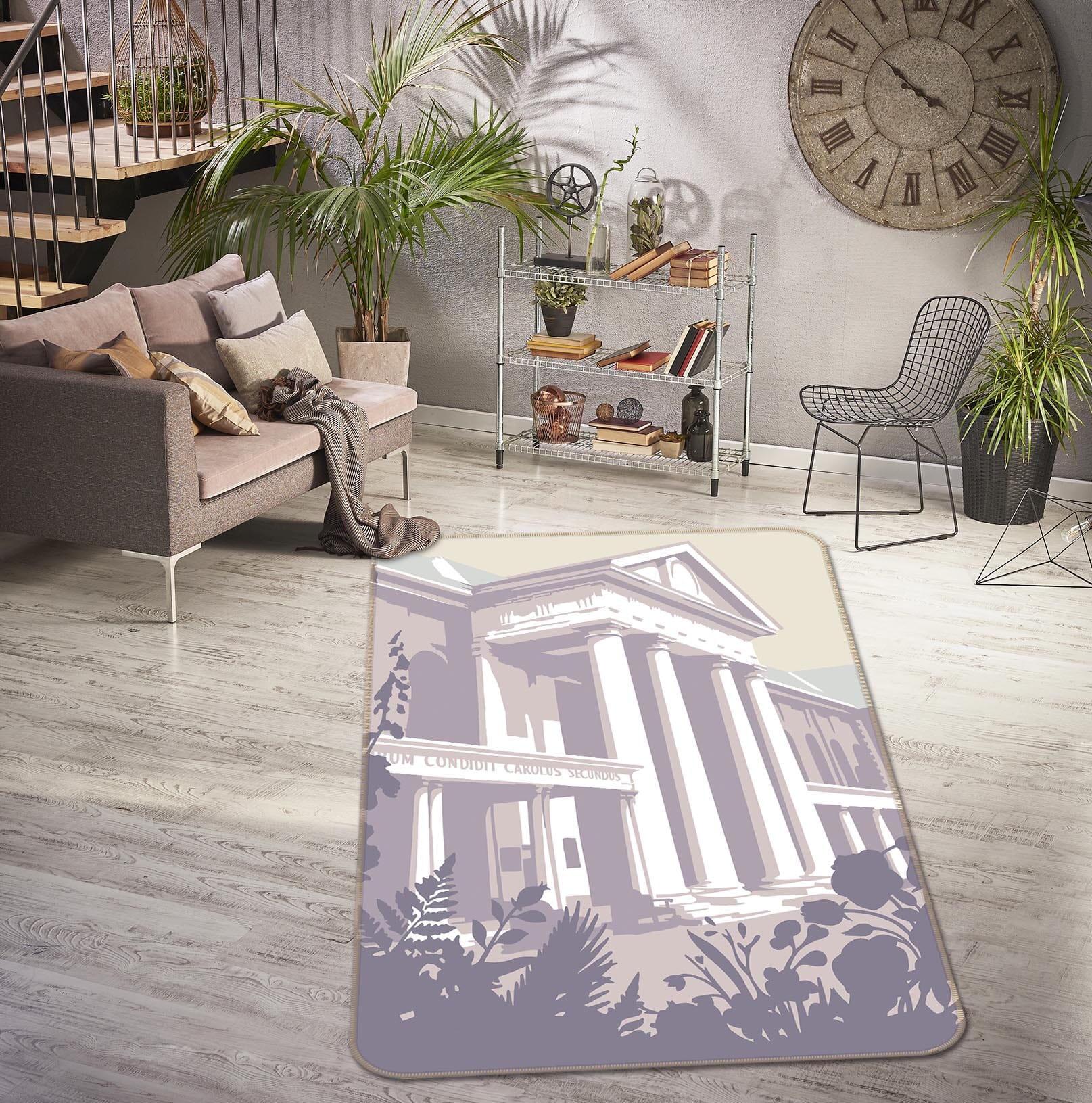 3D Chelsea Flower Show 1002 Steve Read Rug Non Slip Rug Mat Mat AJ Creativity Home 