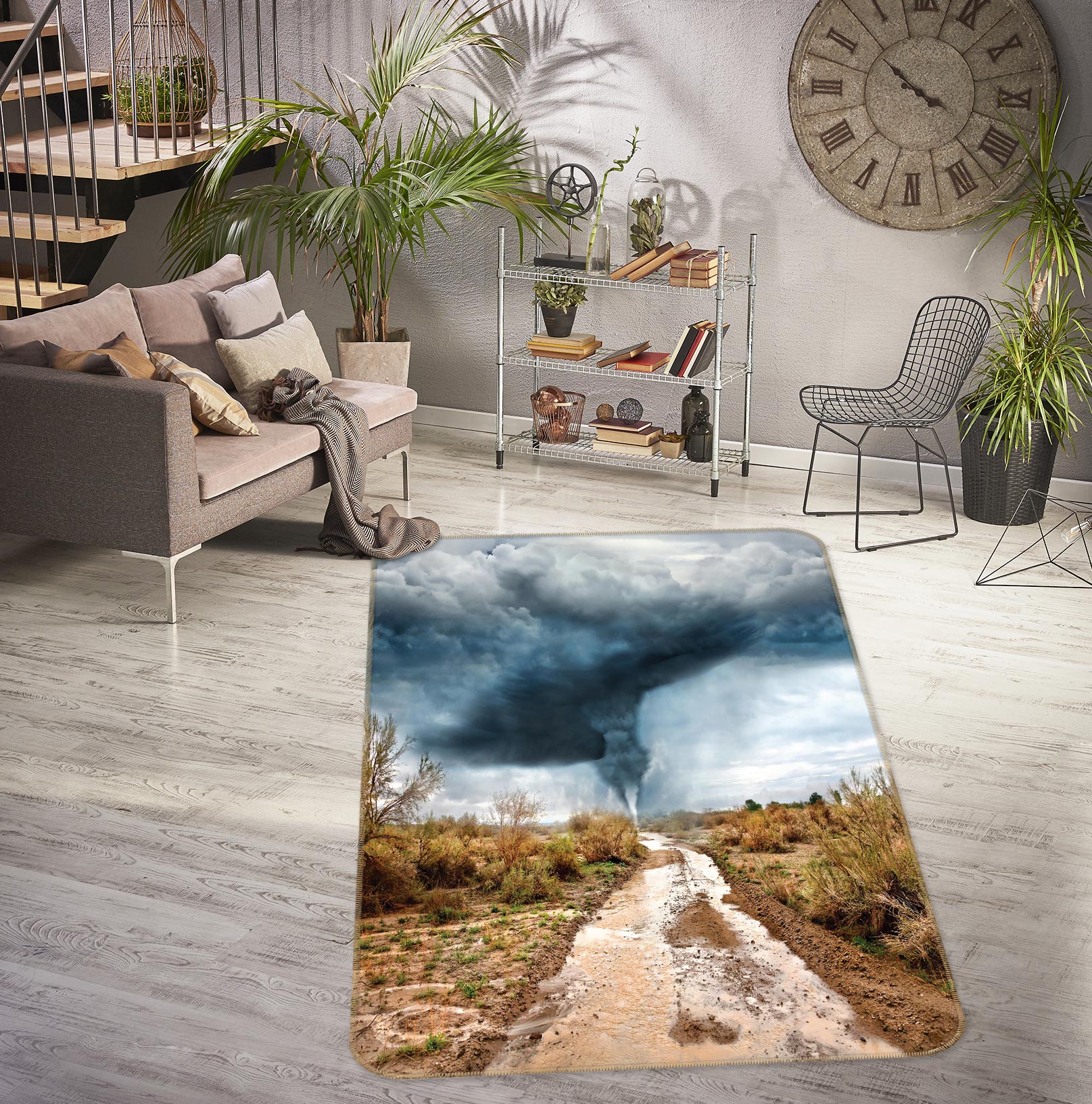 3D Path 76108 Non Slip Rug Mat