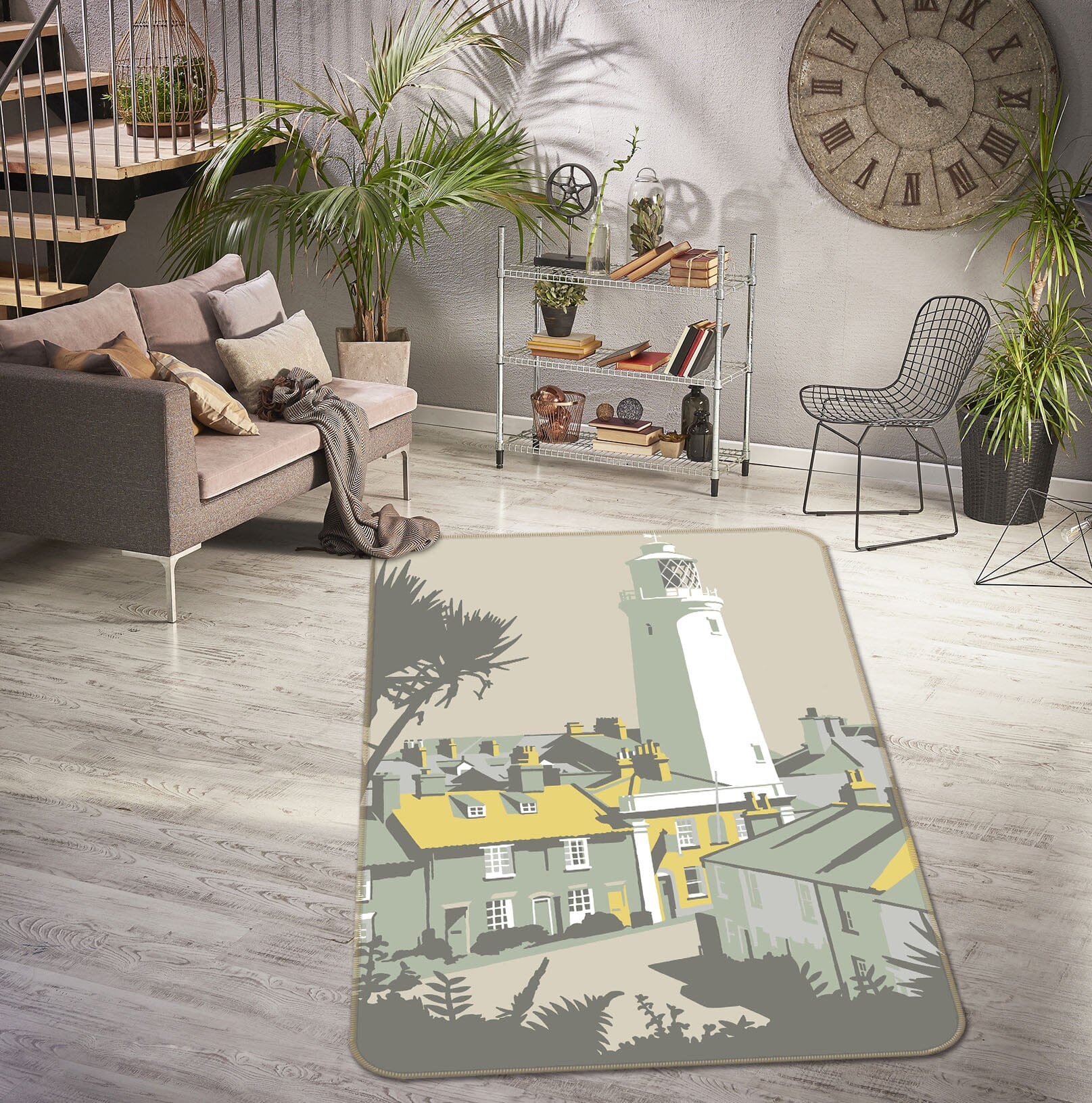 3D Sole Bay Inn 1145 Steve Read Rug Non Slip Rug Mat Mat AJ Creativity Home 