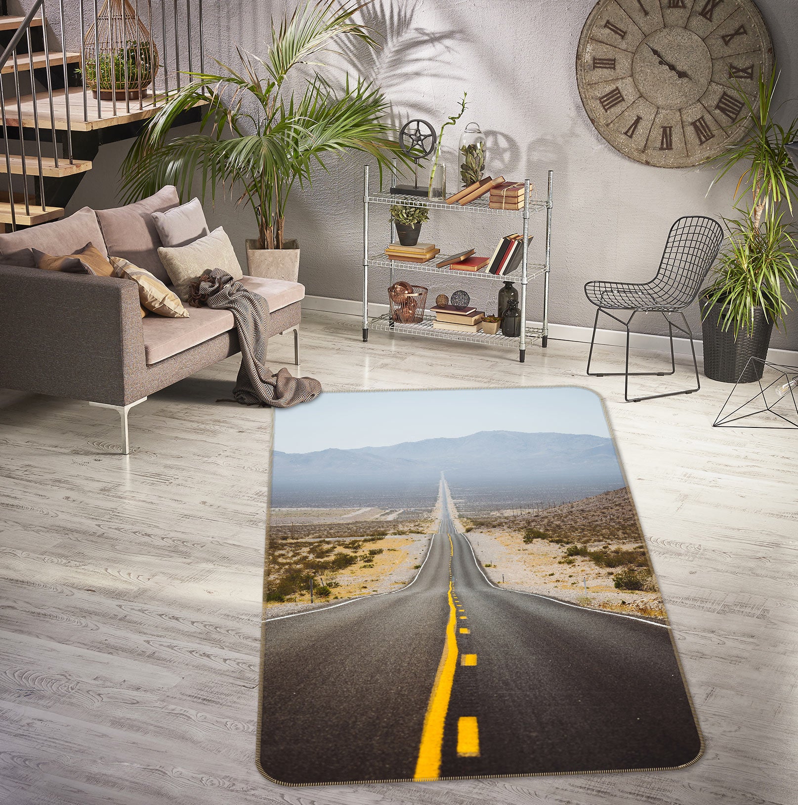 3D Highway 33081 Non Slip Rug Mat