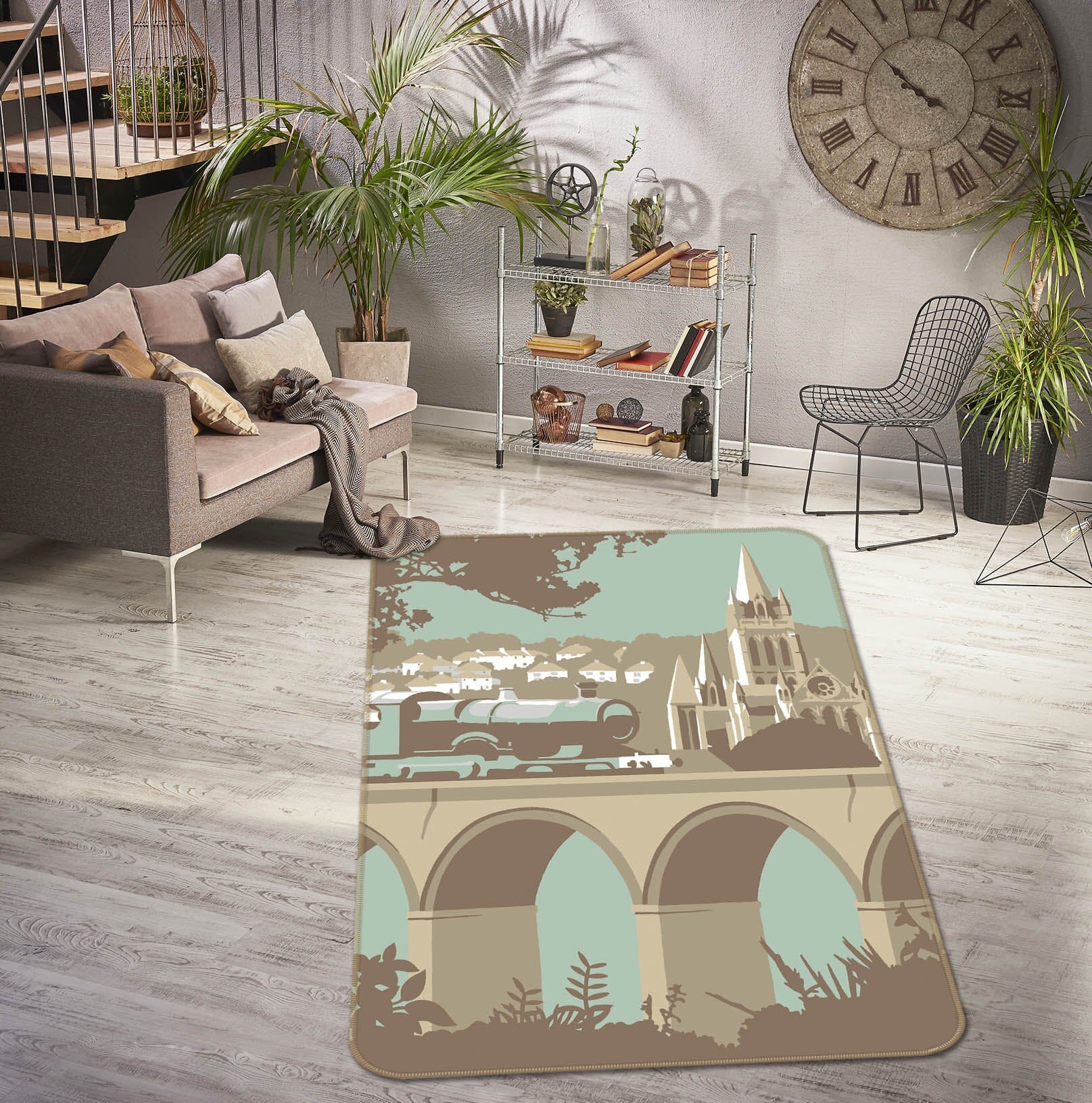 3D Truro 1161 Steve Read Rug Non Slip Rug Mat Mat AJ Creativity Home 
