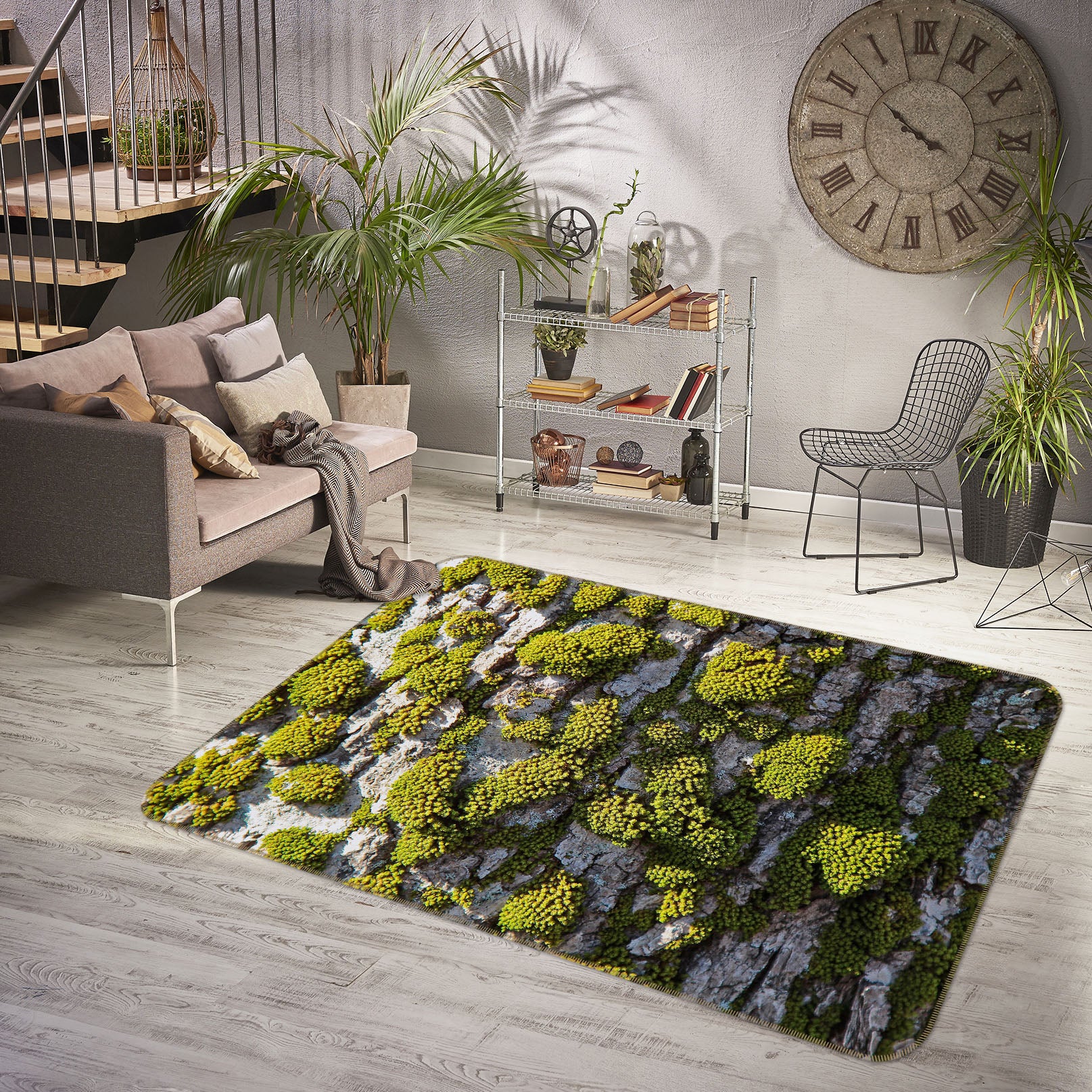 3D Trees 35190 Non Slip Rug Mat