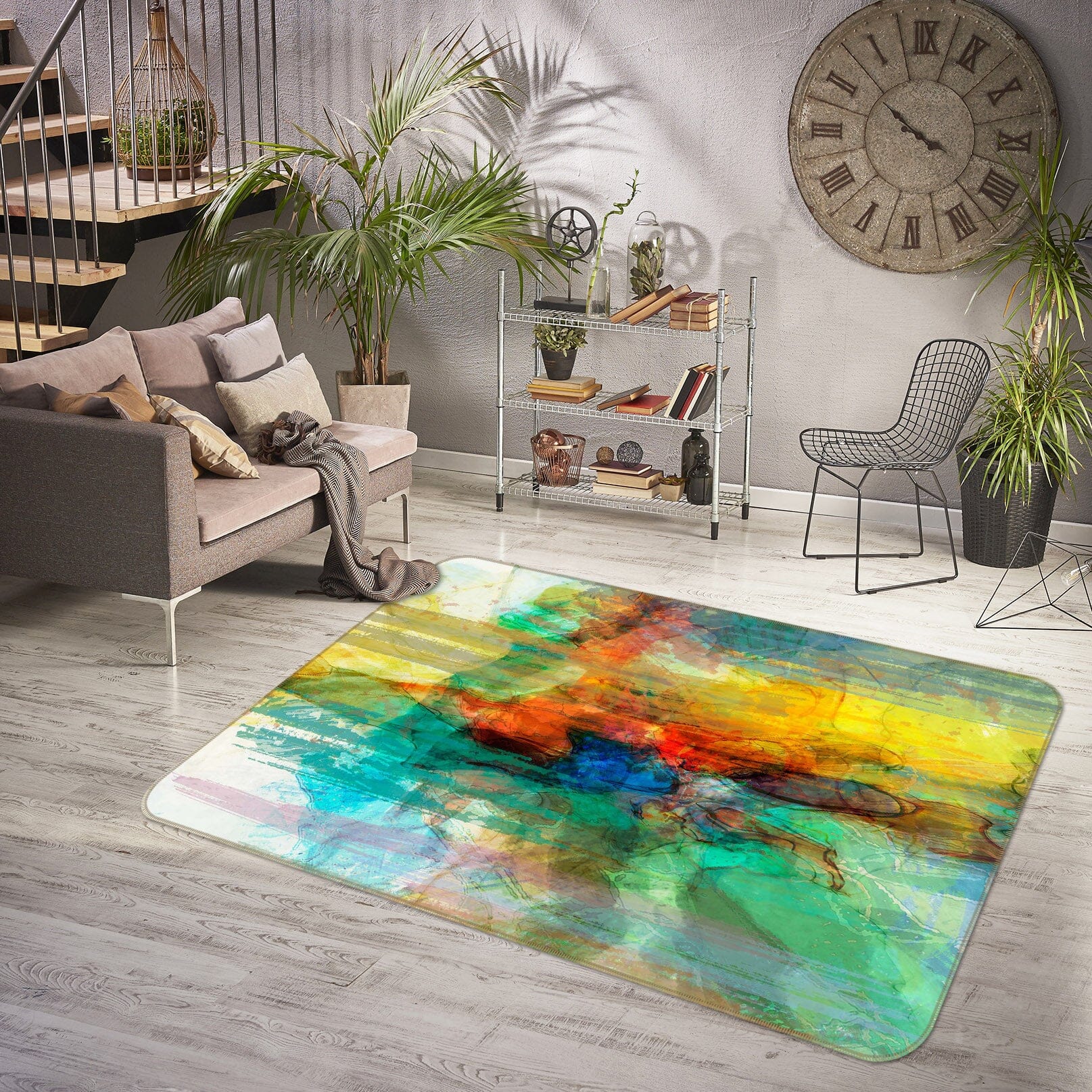 3D Painting 130 Michael Tienhaara Rug Non Slip Rug Mat Mat AJ Creativity Home 