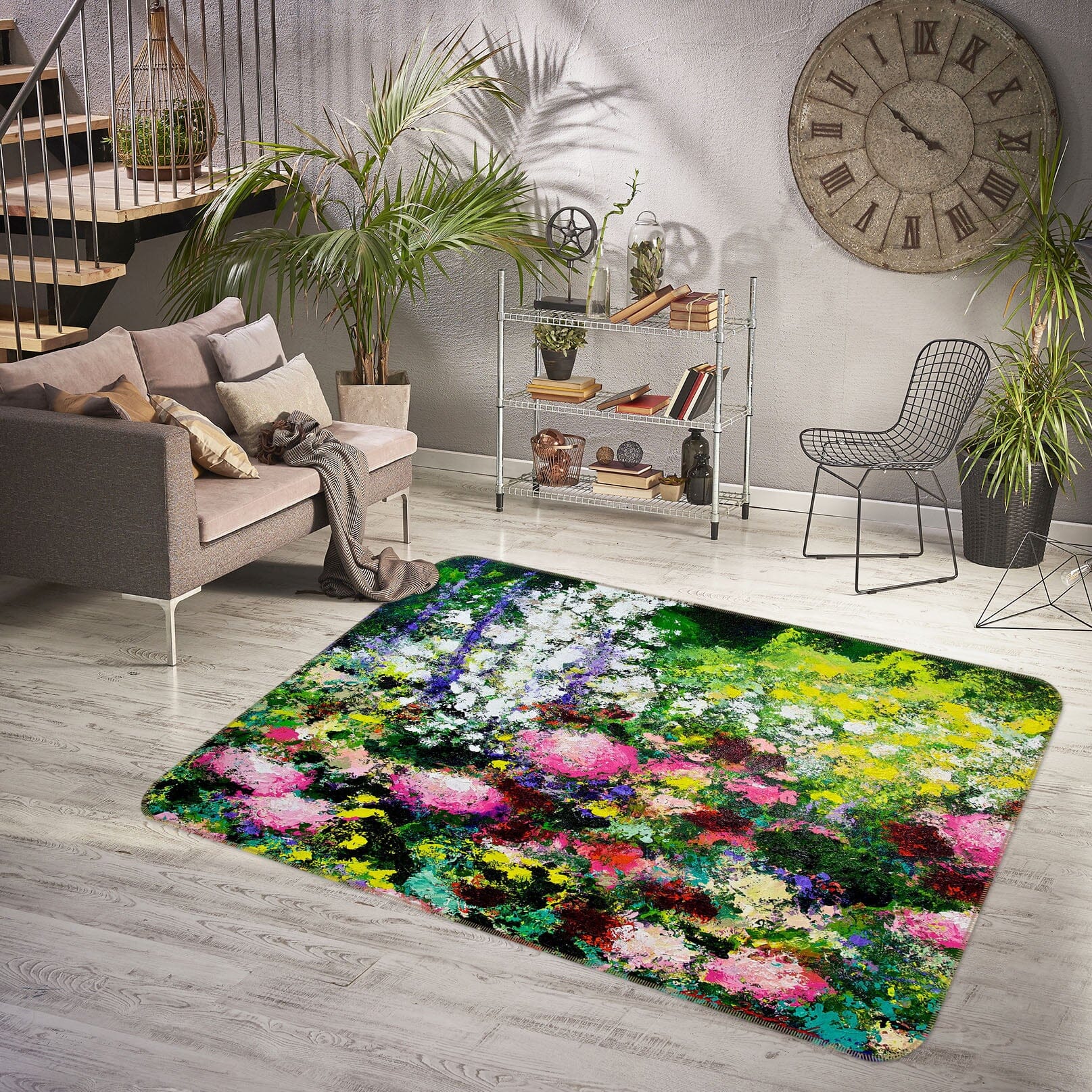 3D Summer Time 1063 Allan P. Friedlander Rug Non Slip Rug Mat Mat AJ Creativity Home 