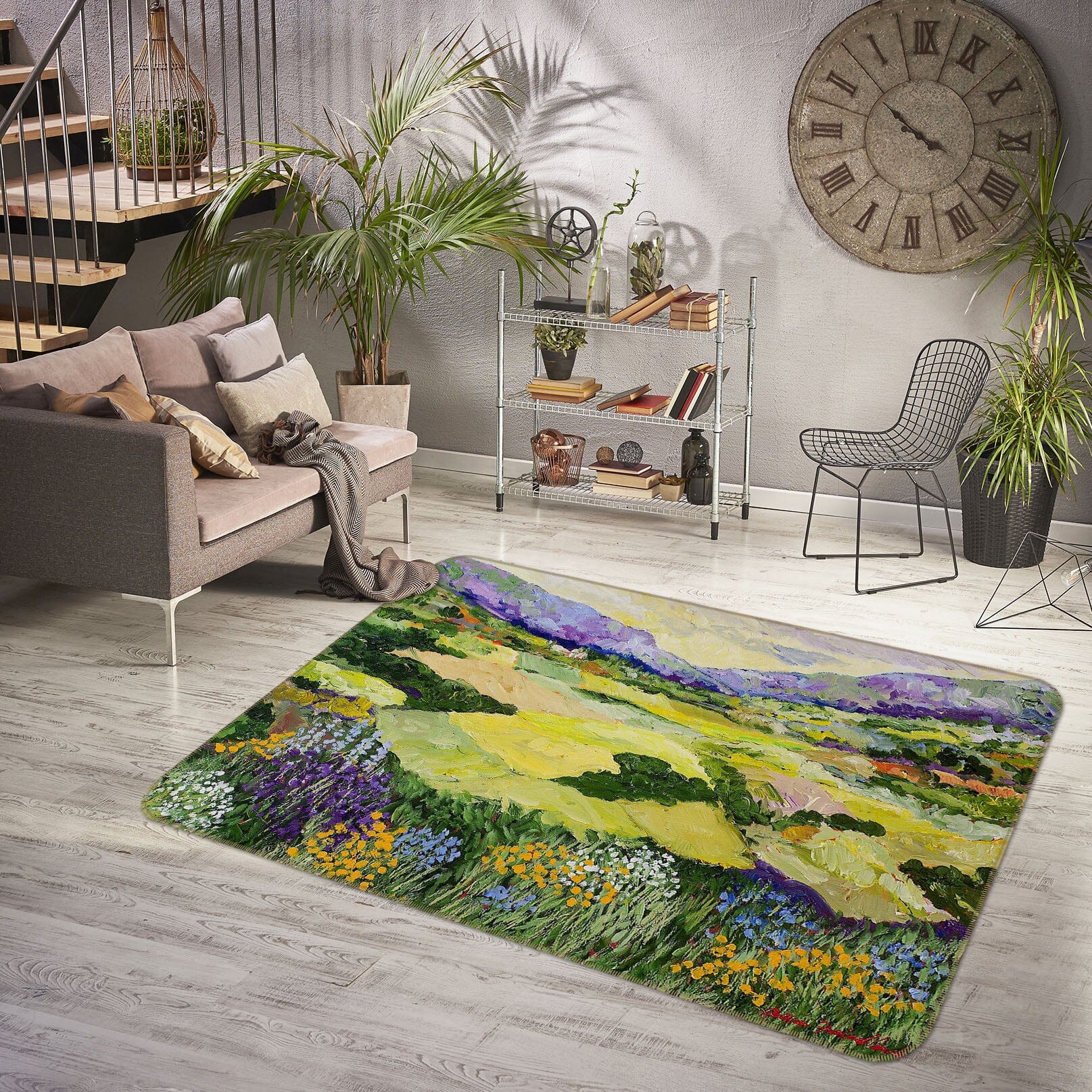 3D Golden Field 1041 Allan P. Friedlander Rug Non Slip Rug Mat Mat AJ Creativity Home 