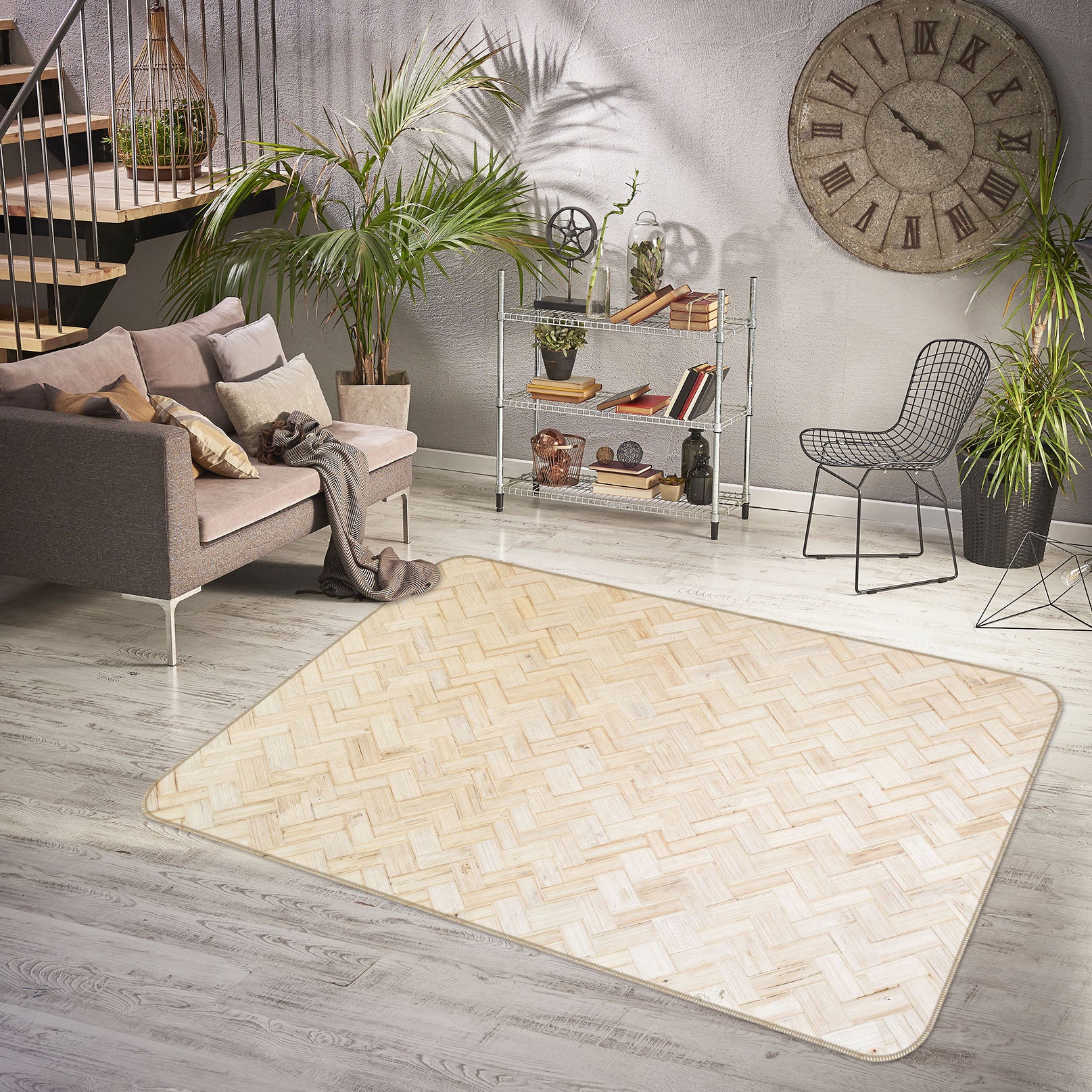 3D Texture 31082 Non Slip Rug Mat