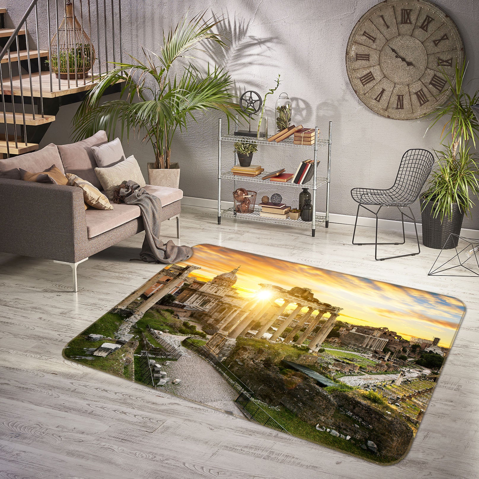 3D Building 29124 Non Slip Rug Mat